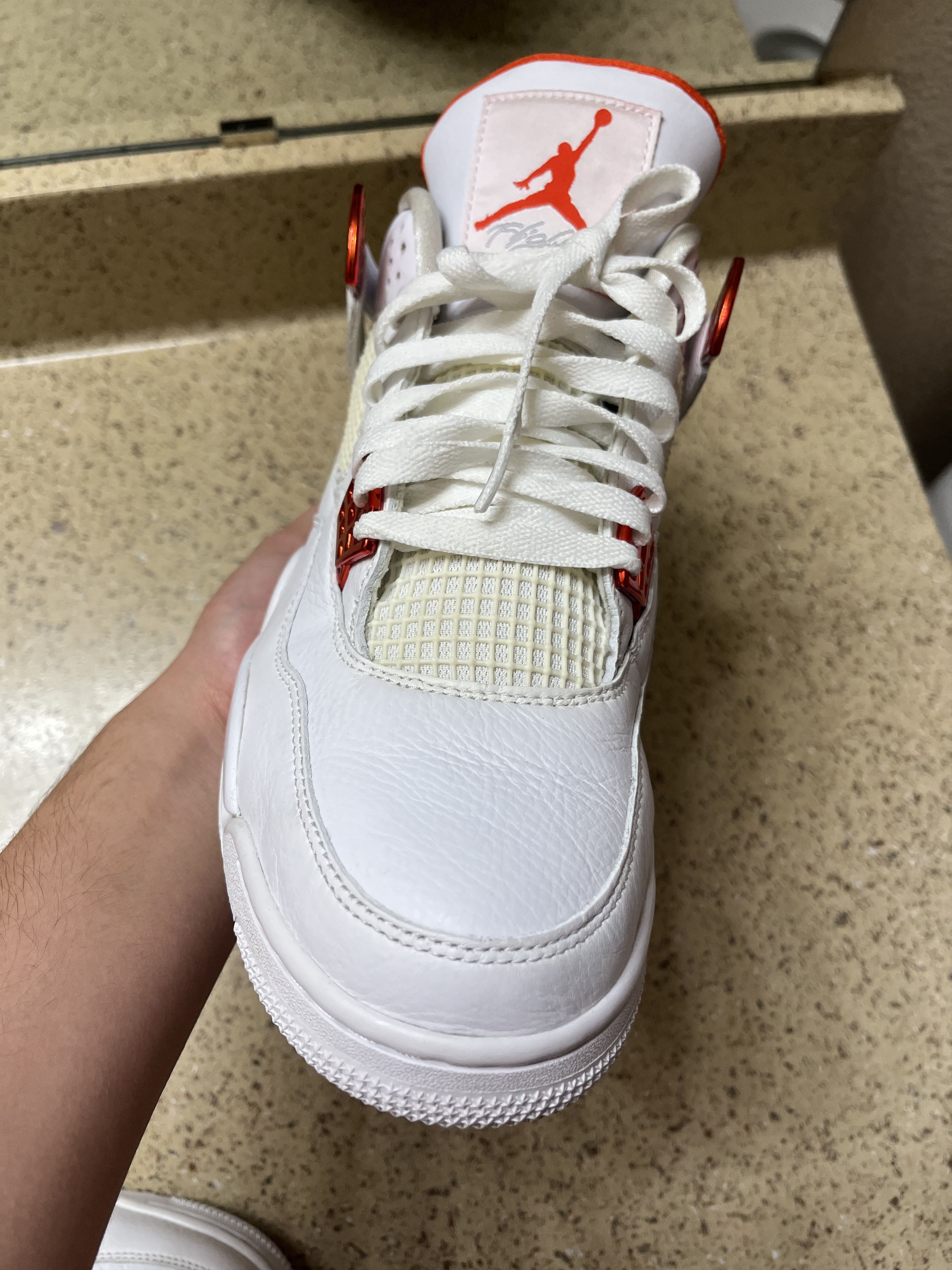 Jordan Brand Jordan 4 orange metallic Size US 11 / EU 44 - 4 Thumbnail