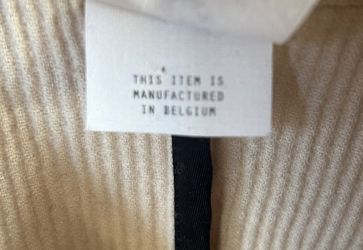 Jan Jan Van Essche Sweat #39 - Ecru Ridged Wool Size US M / EU 48-50 / 2 - 10 Thumbnail