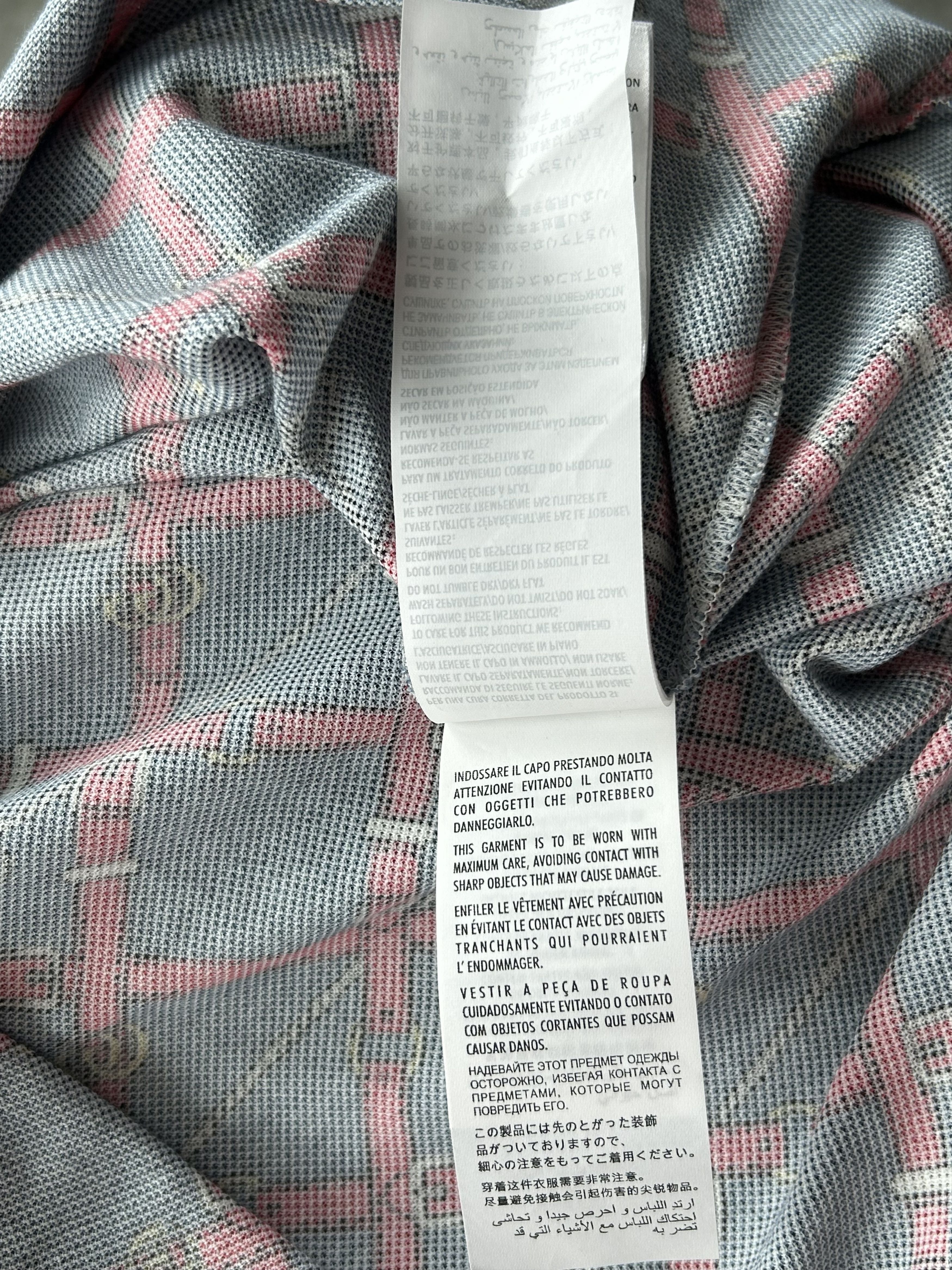 Gucci Gucci Navy & Red Belt Print Polo T-Shirt Size US M / EU 48-50 / 2 - 7 Thumbnail