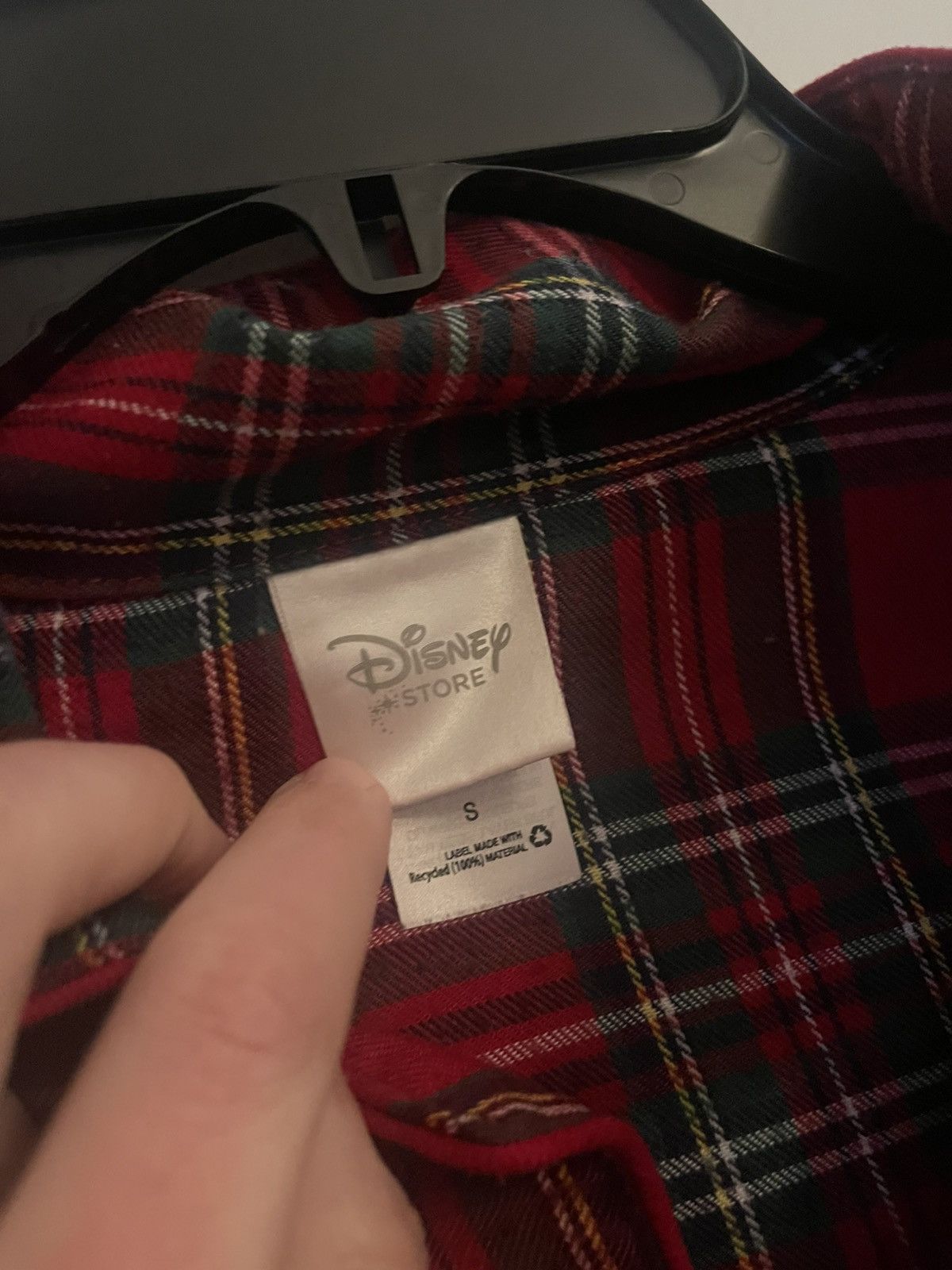 Disney × Vintage Disney Shirt Mens Extra Large Red Plaid Button Up Size US S / EU 44-46 / 1 - 3 Thumbnail