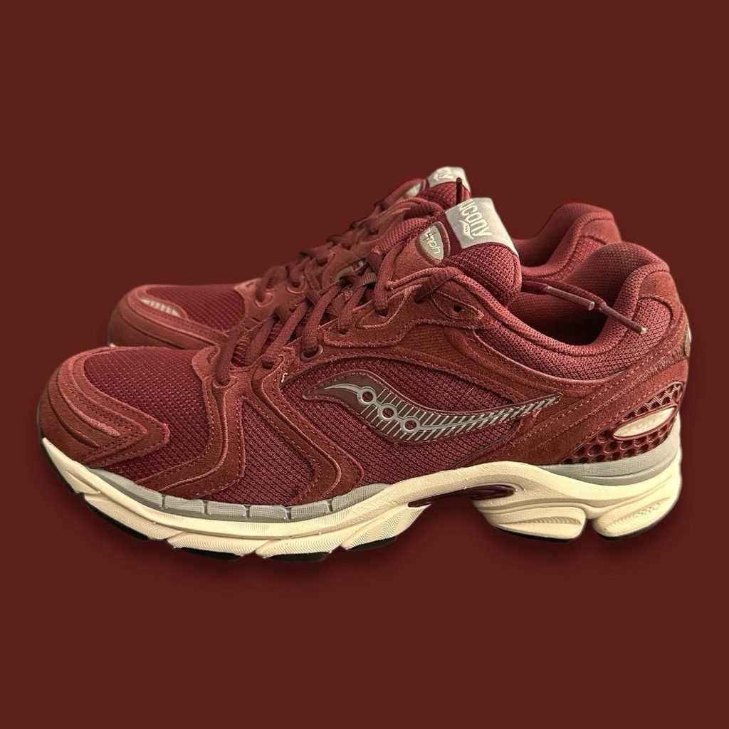 Saucony Saucony ProGrid Triumph 4 Premium (maroon/grey) size 10 Size US 10 / EU 43 - 5 Thumbnail