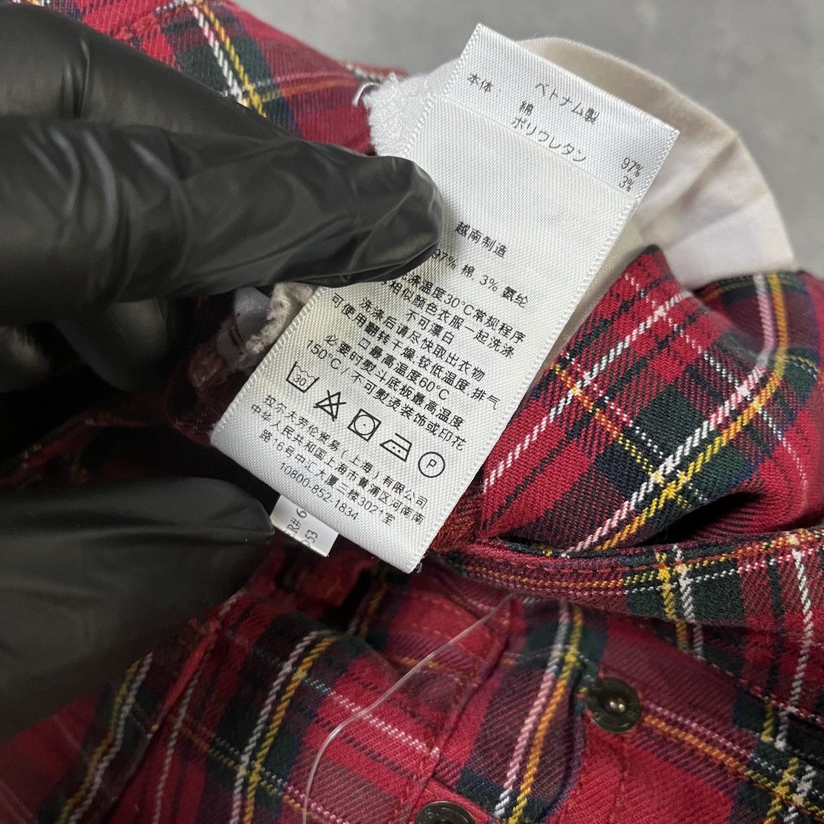 Denim & Supply Ralph Lauren Denim & Supply Tartan Skinny Pants - Street Punk Y2K Archive Size US 26 / EU 42 - 8 Thumbnail