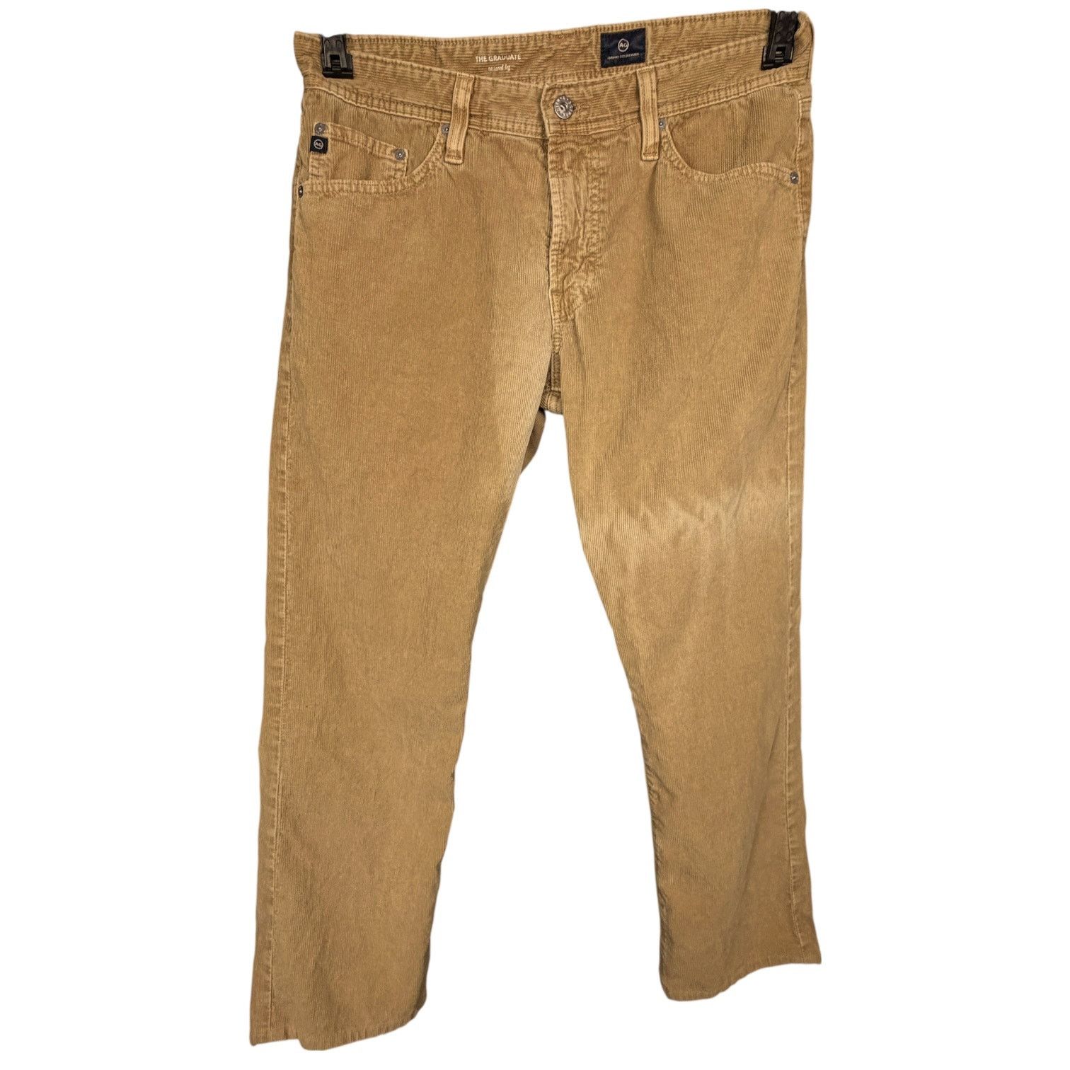 AG Adriano Goldschmied AG Adriano Goldschmied The Graduate Tailored Leg Cords 32x27 Size US 32 / EU 48 - 2 Thumbnail
