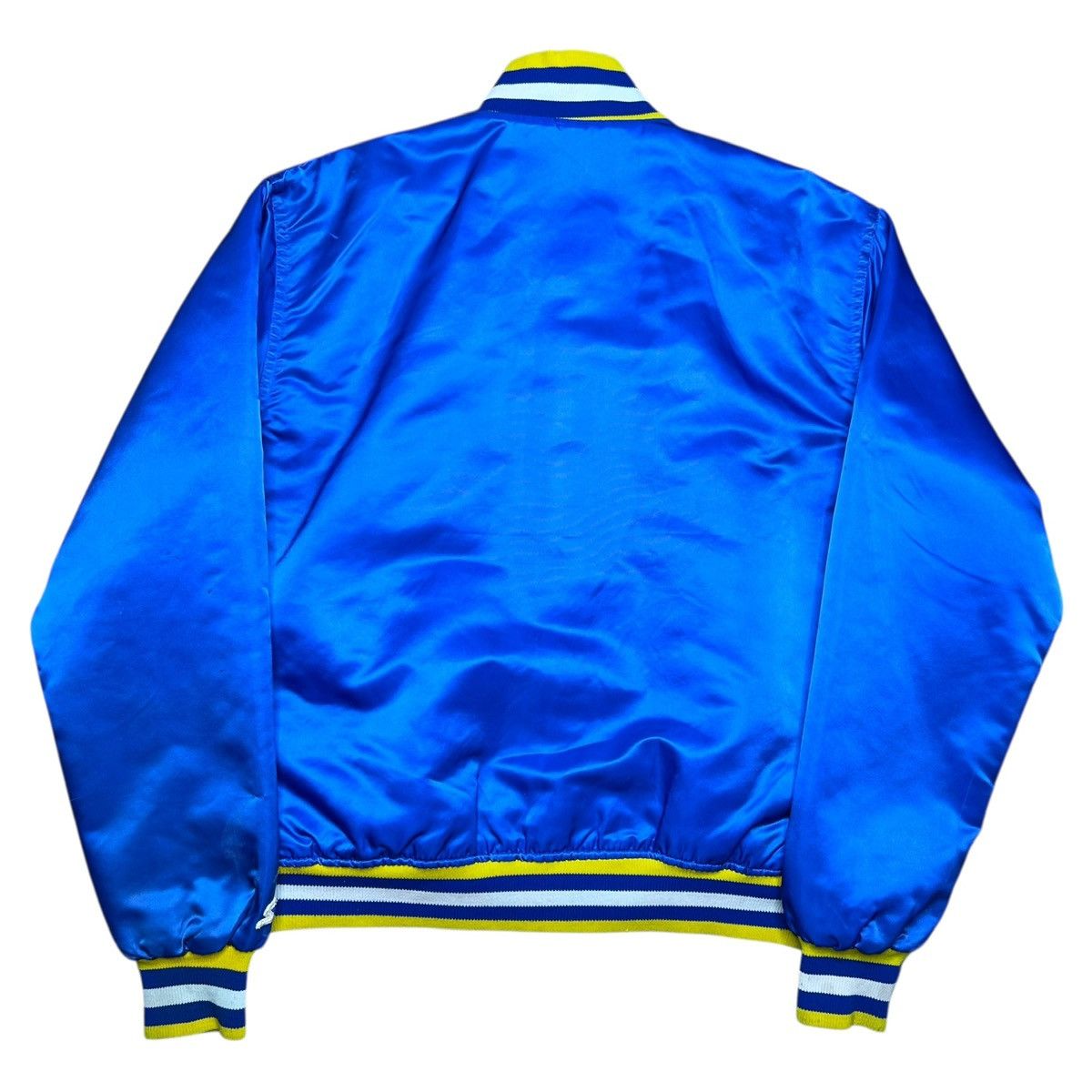 Starter 1980s NBA Golden State Warriors Starter Satin Bomber Jacket Size US L / EU 52-54 / 3 - 6 Thumbnail