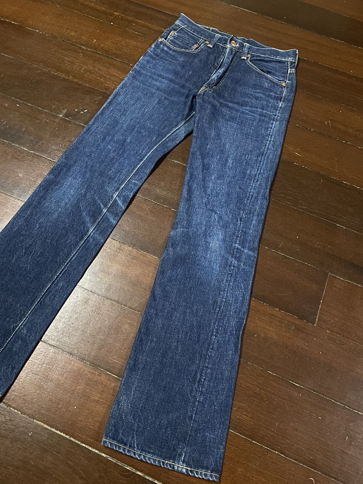 Warehouse AMAZING FIRE 🔥 VTG WAREHOUSE COMPANY BOOT CUT Size US 28 / EU 44 - 4 Thumbnail