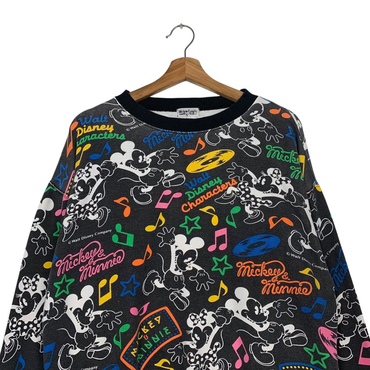 Disney Vintage Walt Disney Mickey & Minnie Fullprint sweatshirt Size US M / EU 48-50 / 2 - 2 Thumbnail