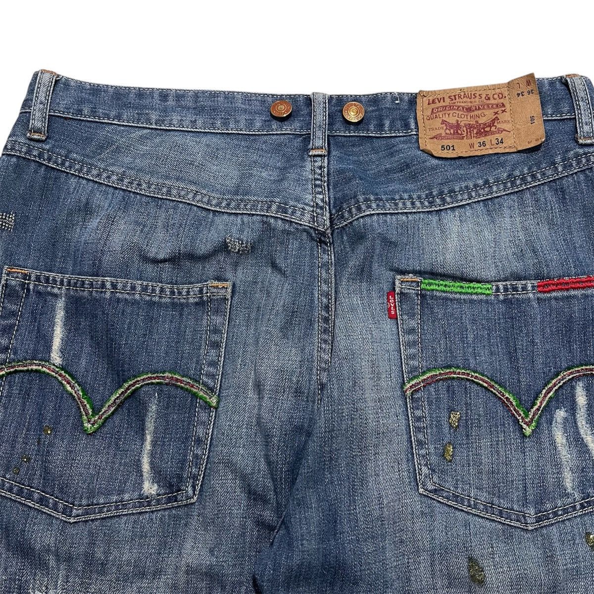 CLOT × Levi's Vintage Levi’s 501 x Clot Size US 35 - 6 Thumbnail
