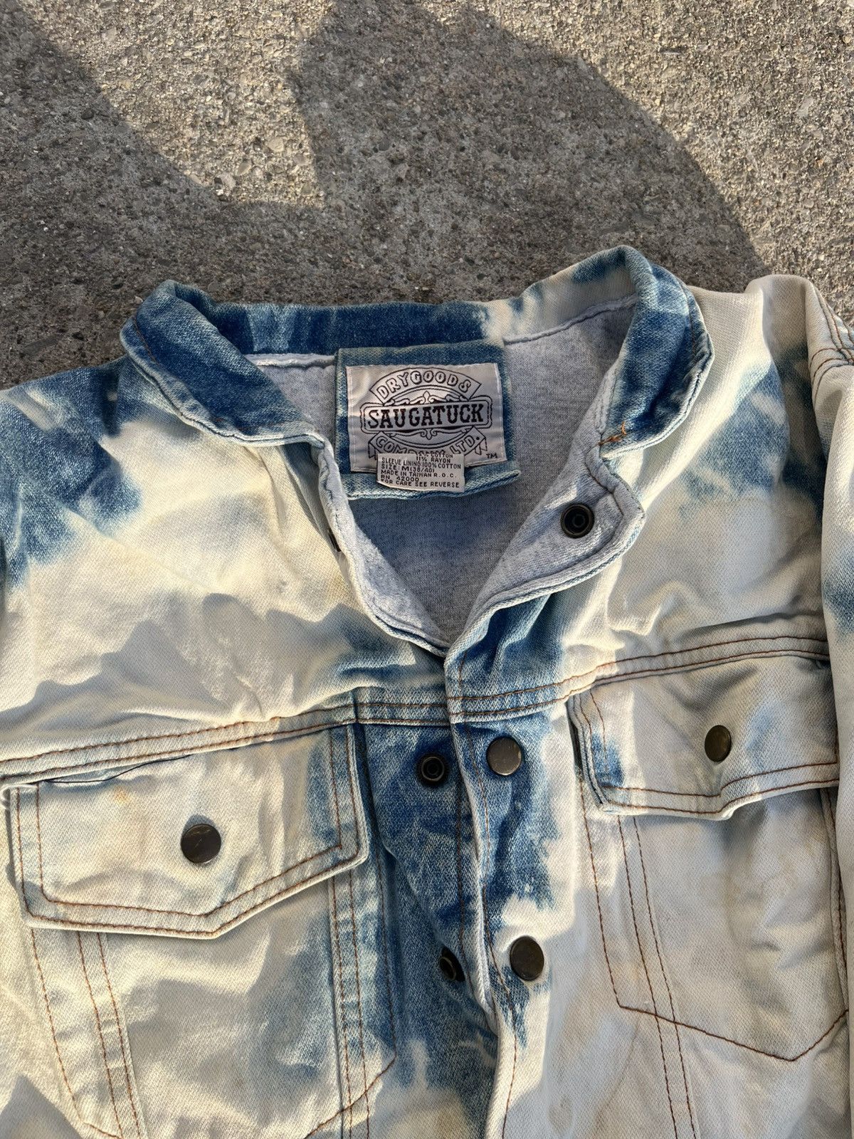 Quiksilver 80s Saugatuck x Quicksilver Bootleg Surf Jean Jacket Vintage Size US M / EU 48-50 / 2 - 18 Thumbnail