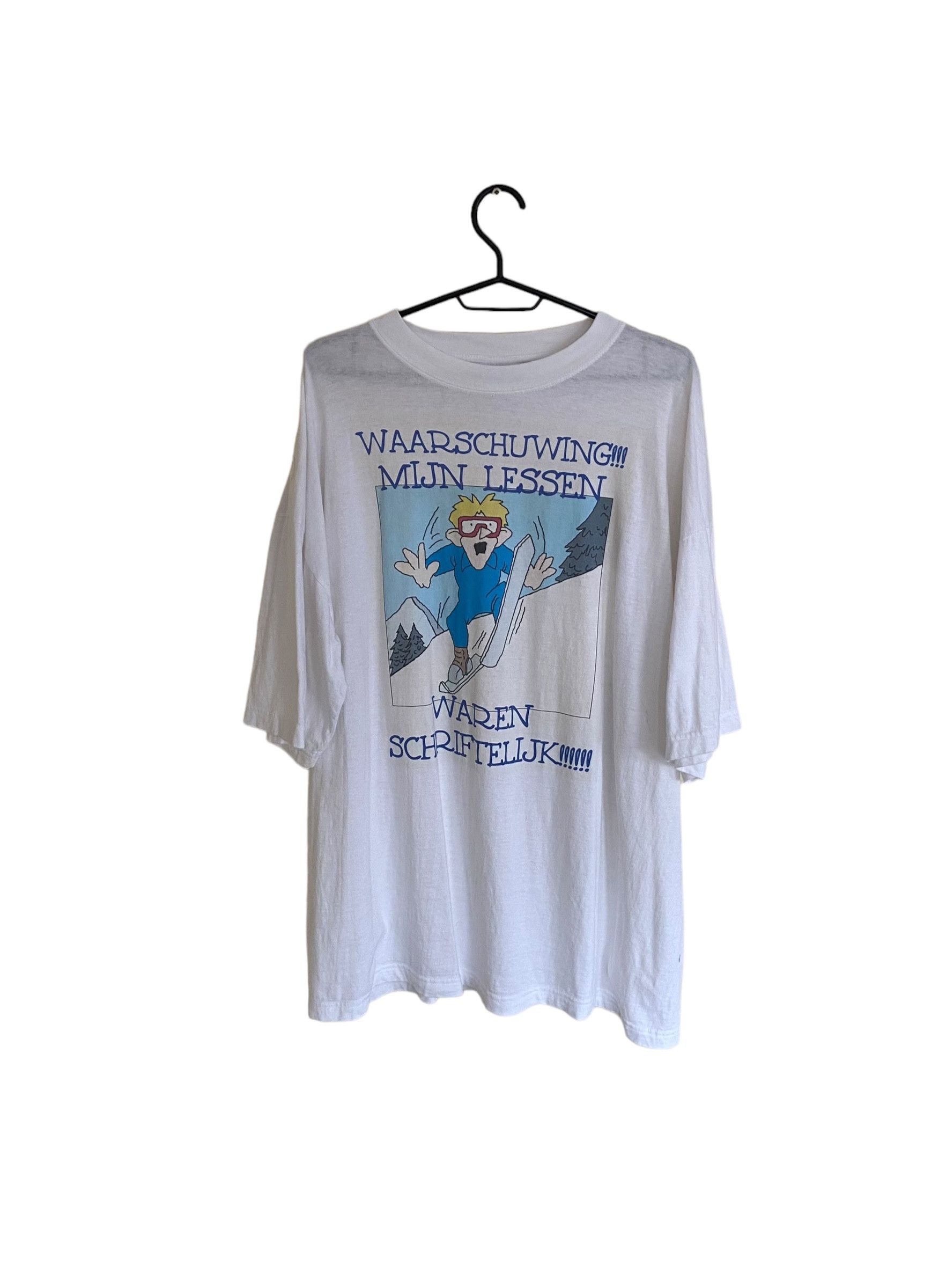 Vintage 90s' paper thin vintage tee Size US XXL / EU 58 / 5 - 1 Thumbnail