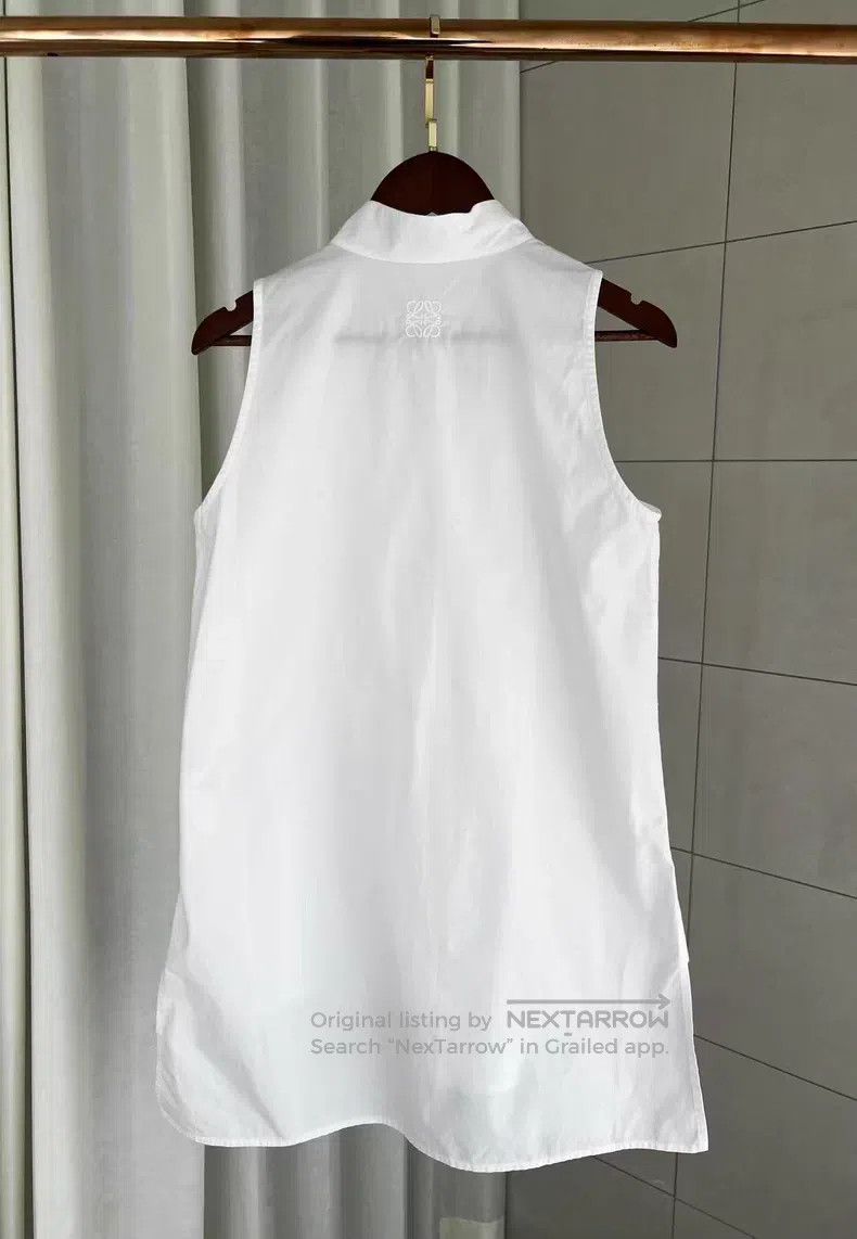 Loewe Loewe Women's Sleeveless Shirt Size XS / US 0-2 / IT 36-38 - 2 Thumbnail