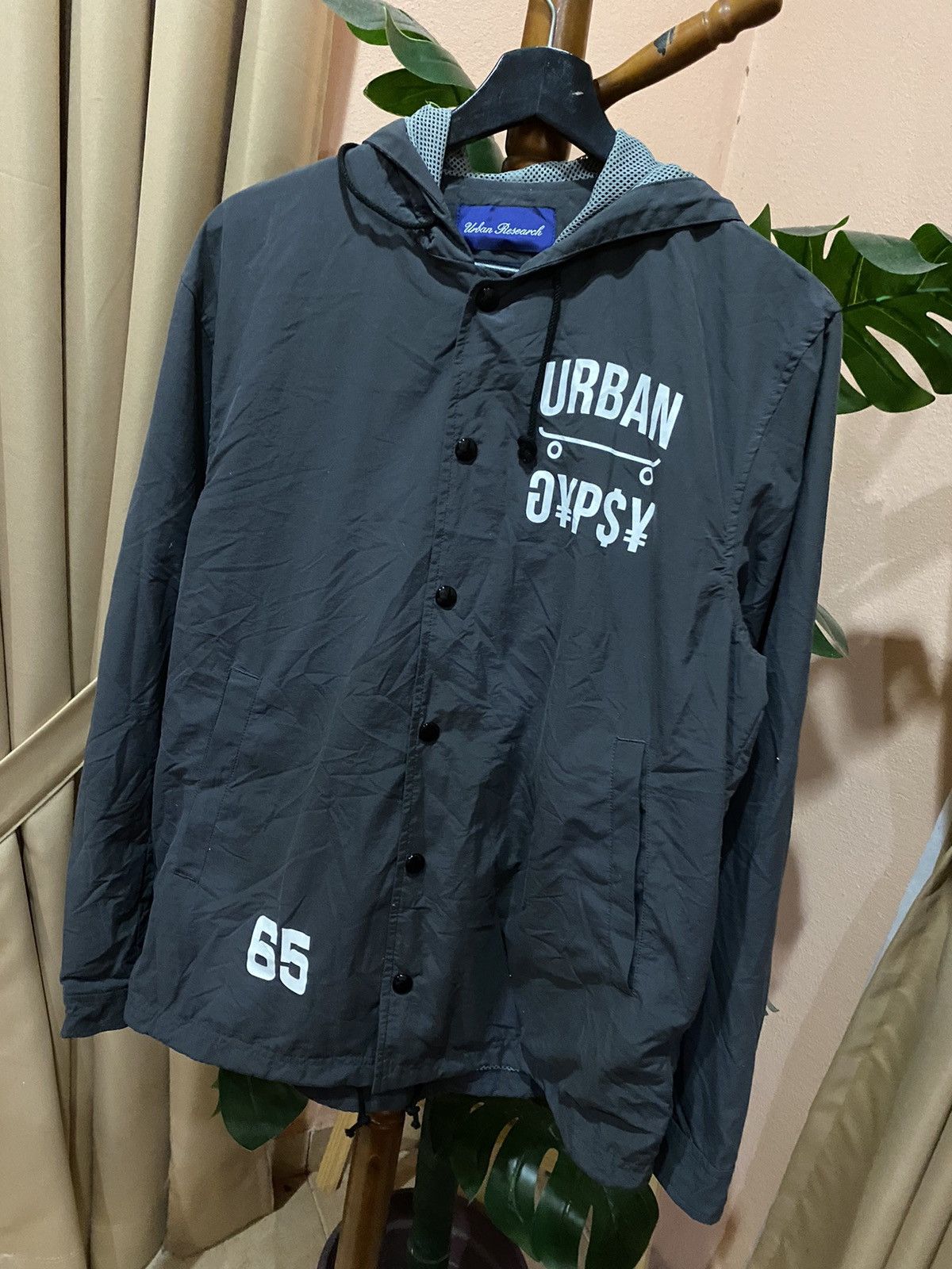URBAN RESEARCH DOORS Urban Research ‘Urban Gypsy’ Hooded Jacket Casual Wear Size US M / EU 48-50 / 2 - 5 Thumbnail