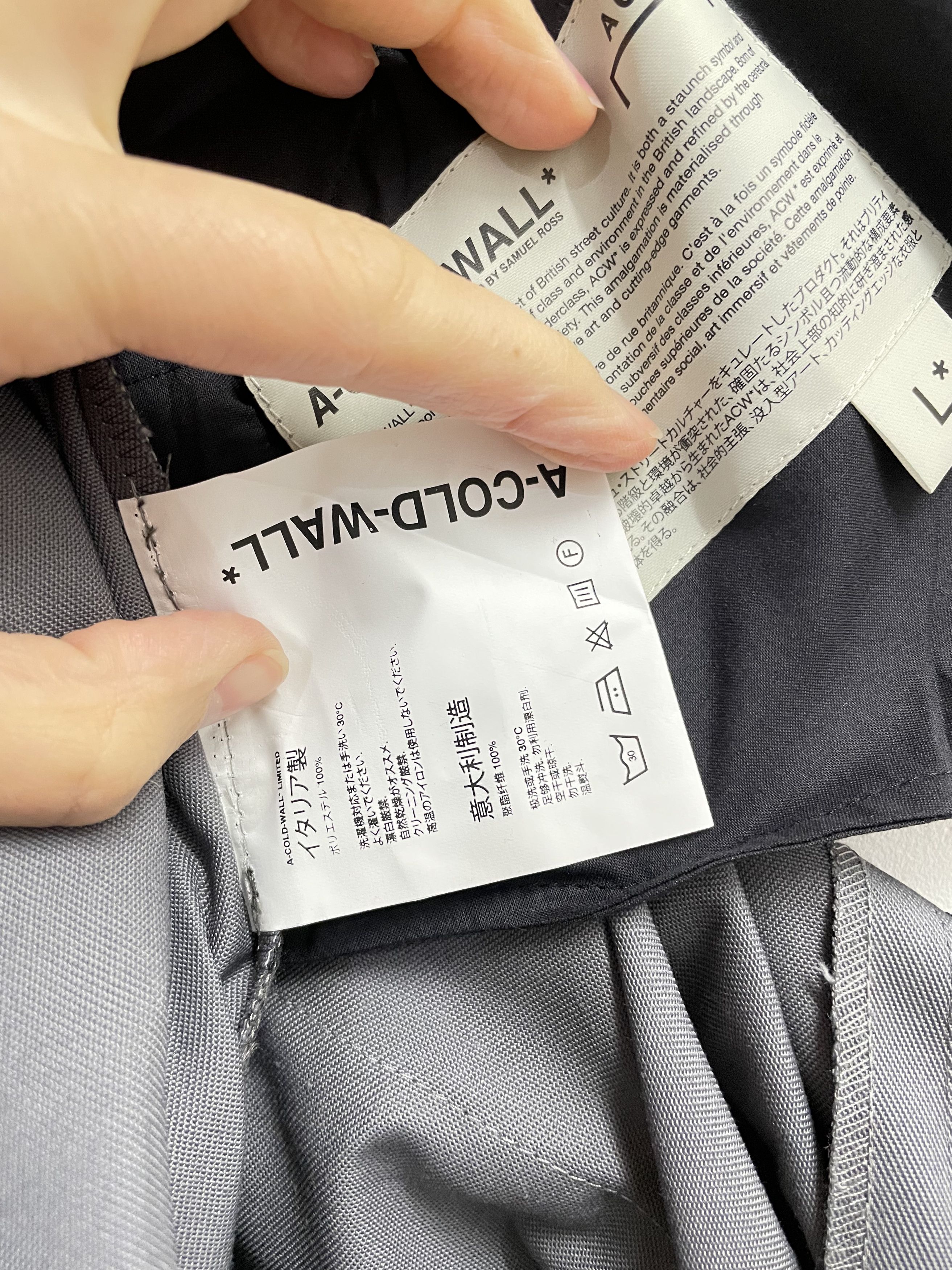 A-COLD-WALL* A-Cold-Wall* Cargo Pants (0974) Size US 35 - 5 Thumbnail
