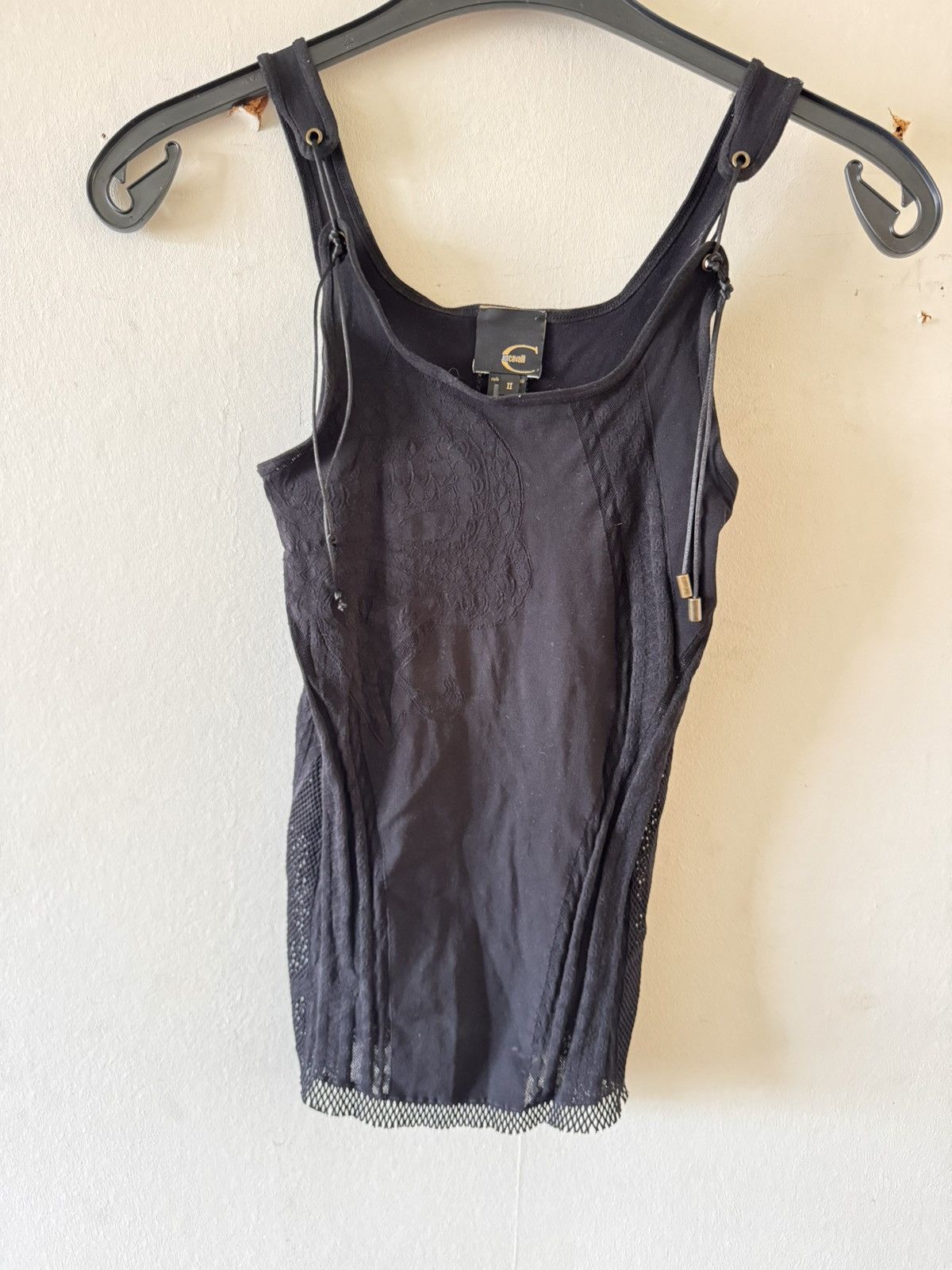 Just Cavalli laced mesh tank top Size M / US 6-8 / IT 42-44 - 4 Thumbnail