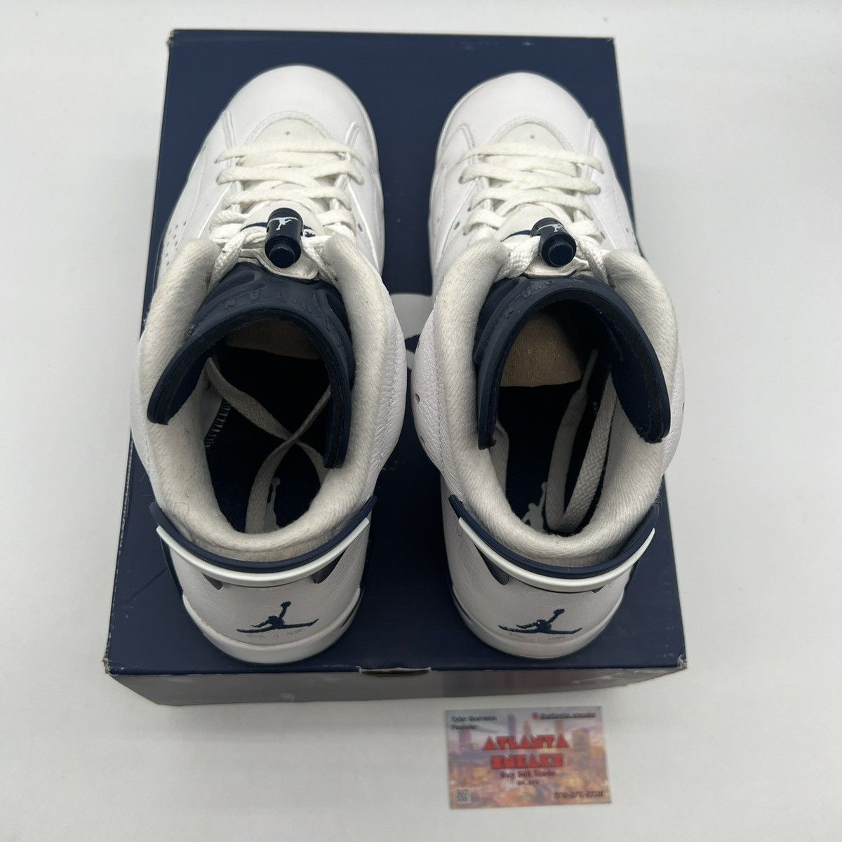Jordan Brand Air Jordan 6 midnight navy Size US 9 / EU 42 - 7 Thumbnail