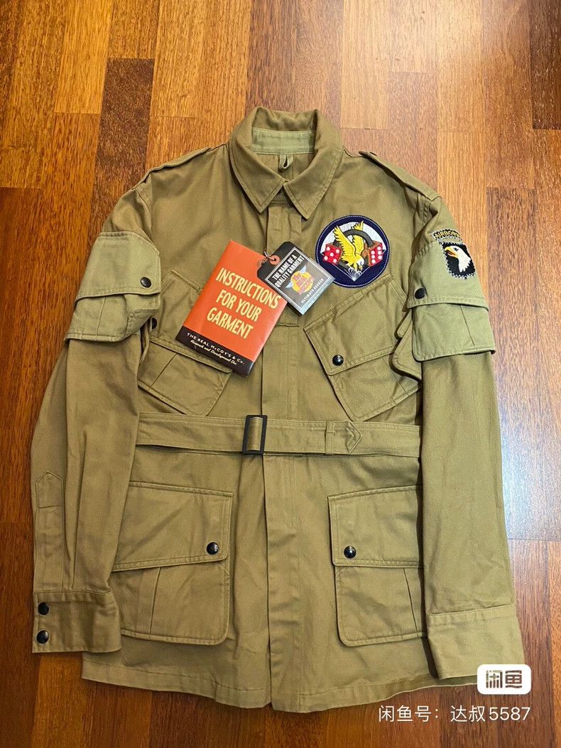 The Real McCoy's The Real McCoys Size38 Classic paratrooper jumpsuit Size US M / EU 48-50 / 2 - 1 Thumbnail