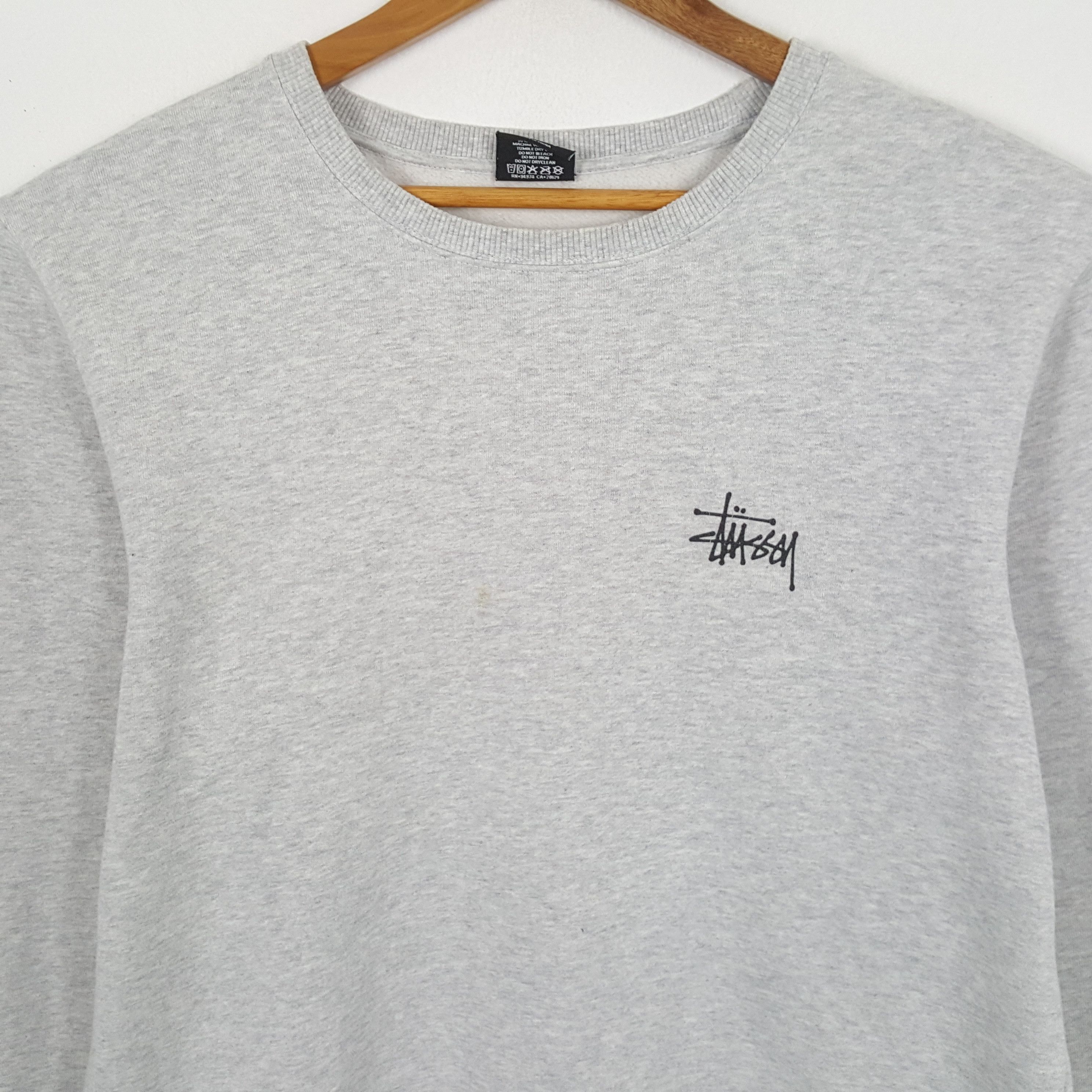 Stussy × Vintage Vintage STUSSY American Streetwear Skateboard Sweatshirts Size US M / EU 48-50 / 2 - 4 Thumbnail