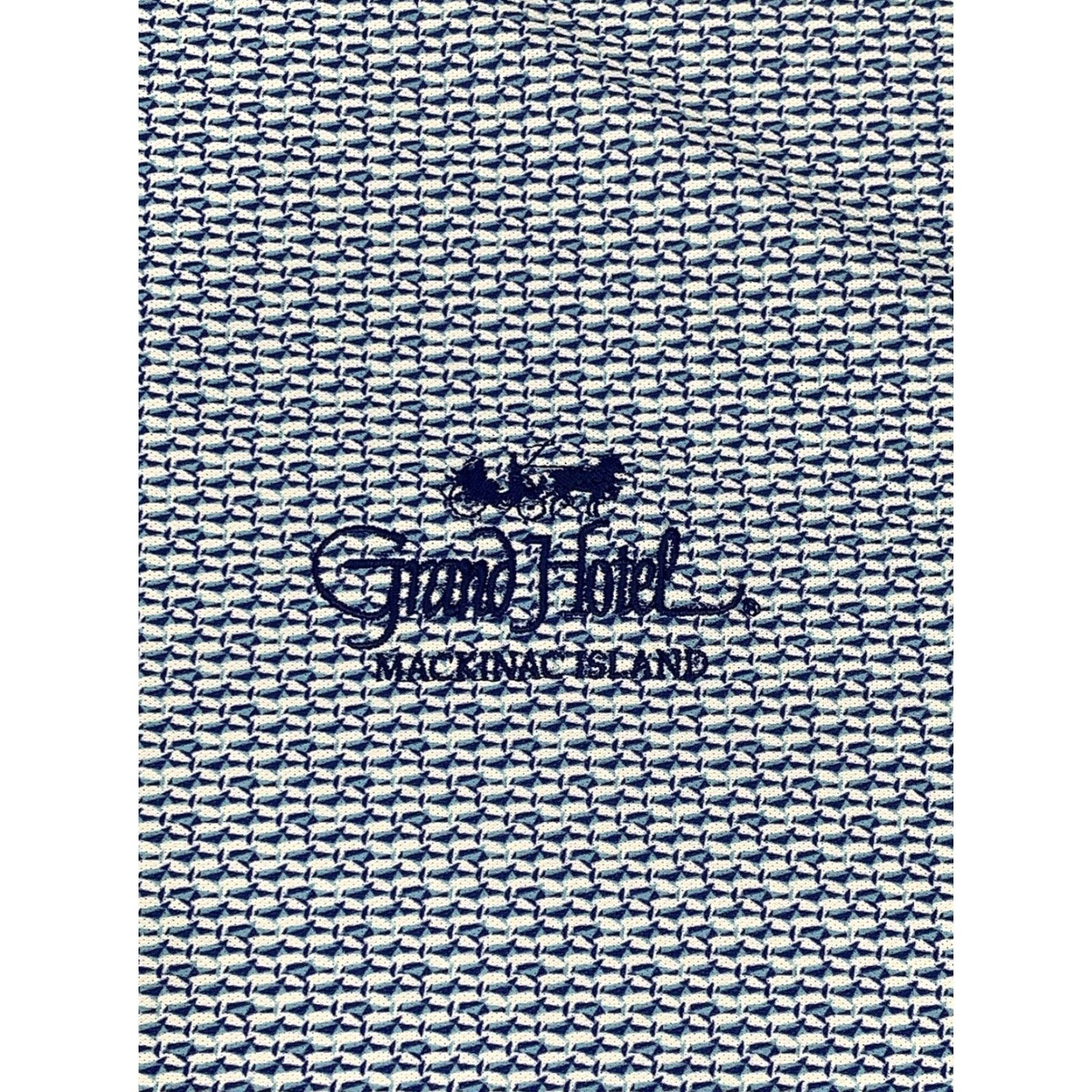 Peter Millar Peter Millar Polo L Blue Summer Comfort Stretch Performance Casual Golf Mens #8417 Size US L / EU 52-54 / 3 - 4 Thumbnail