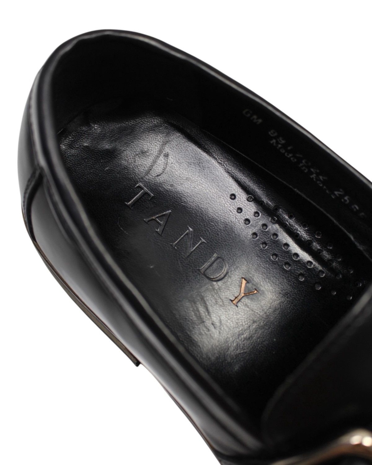 Vintage 2010S TANDY BLACK BUCKLE LOAFERS Size US 7.5 / EU 40-41 - 7 Thumbnail