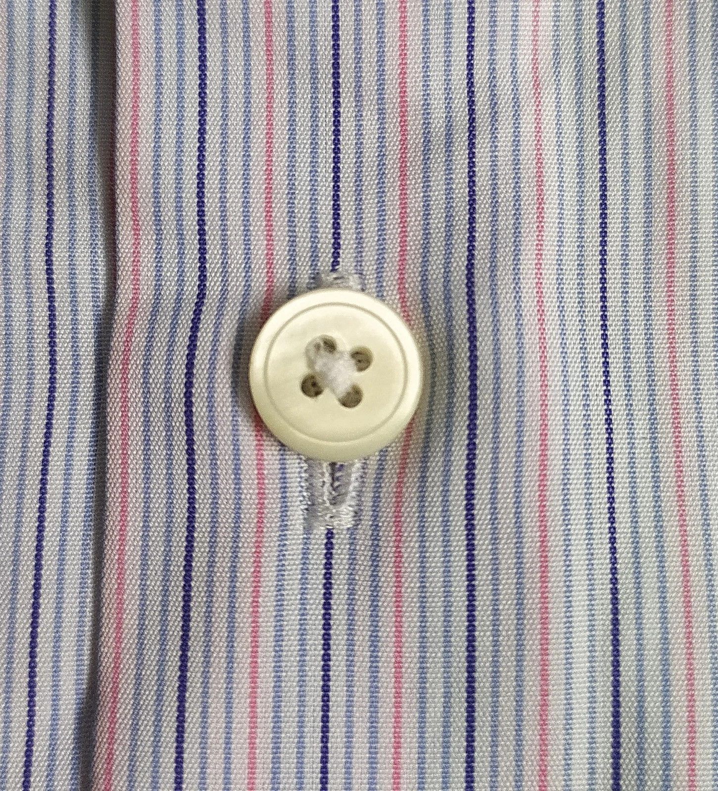 Thomas Pink Thomas Pink Tailored Fit Multi Stripe Formal Shirt T0028 Size US S / EU 44-46 / 1 - 4 Thumbnail