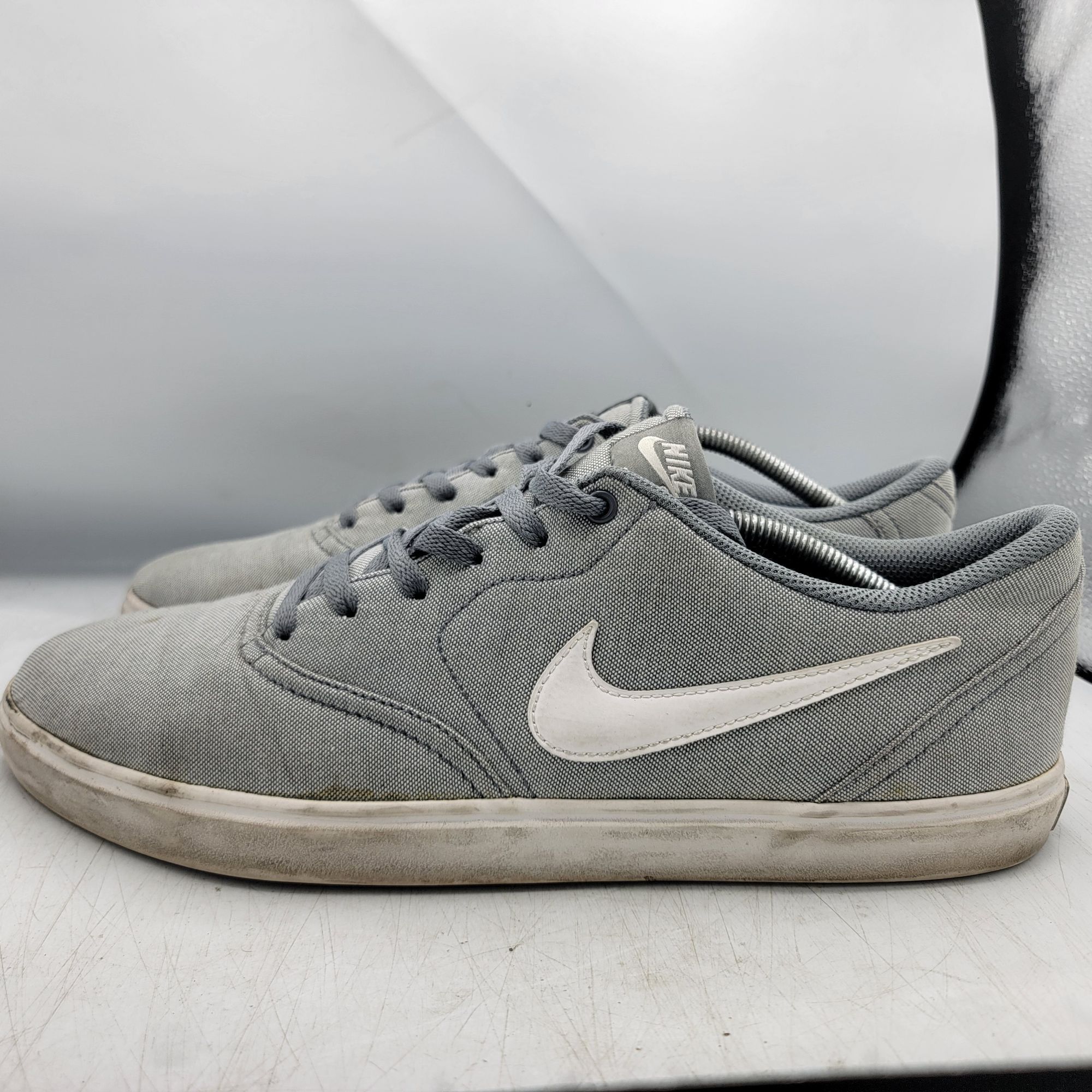 Nike Nike SB Check Solarsoft Mens 13 Gray Skateboard Shoes Athlet Size US 13 / EU 46 - 14 Thumbnail