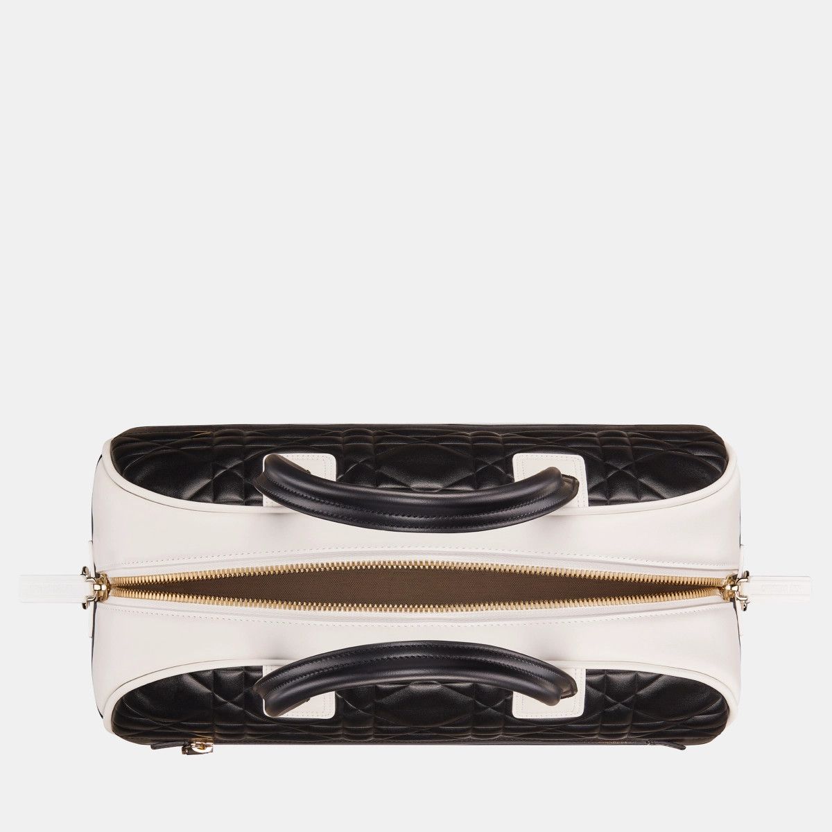 Dior o1bcso1str1124 Size: OS /Vibe Zip Bowling Bag in Black/White Size ONE SIZE - 7 Thumbnail