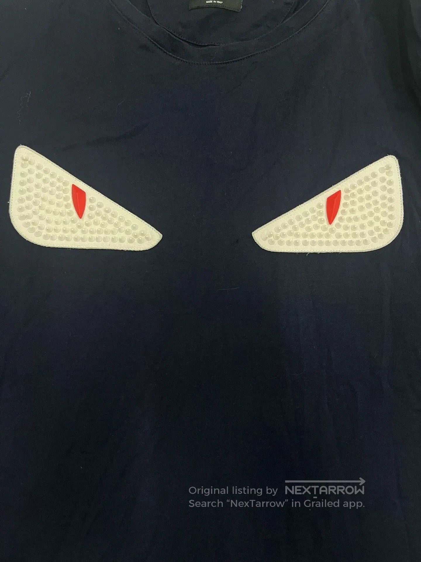 Fendi Fendi Eye Logo Short Sleeve T-Shirt. Size US L / EU 52-54 / 3 - 3 Thumbnail