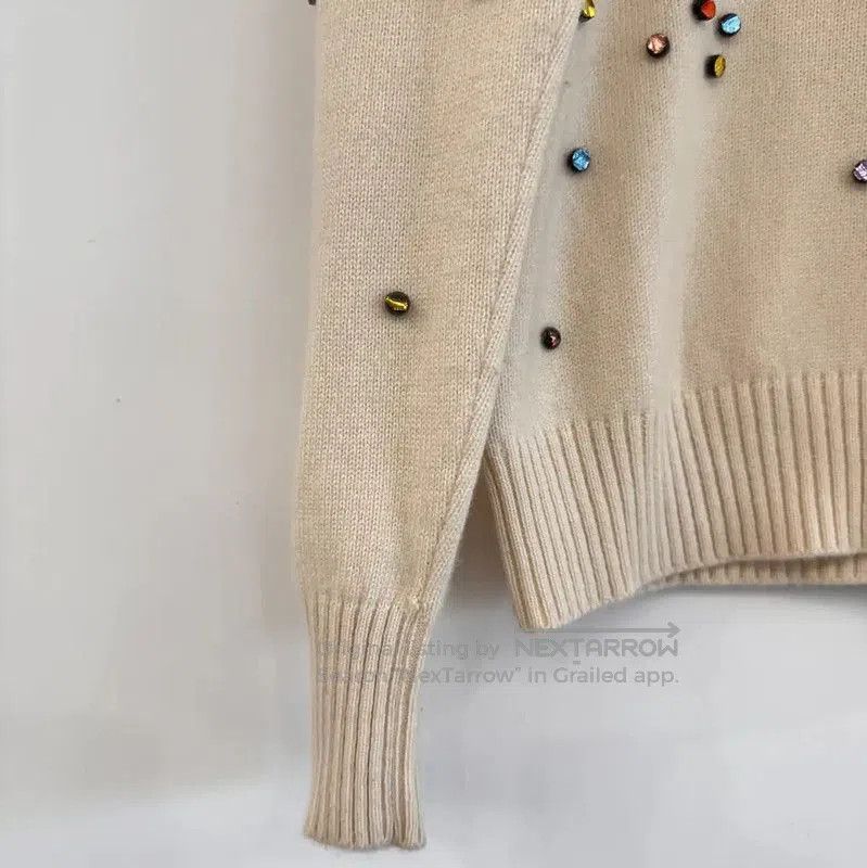 Chanel Chanel Beige Cashmere Long Sleeve Sweater . Size S / US 4 / IT 40 - 5 Thumbnail
