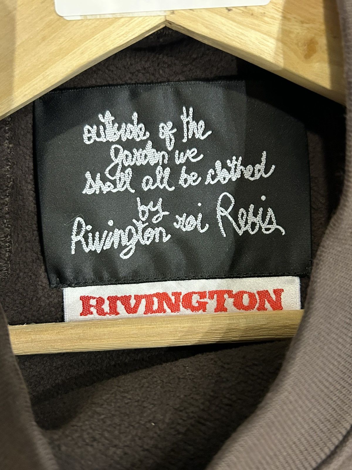 RRR-123 Rivington INRI CVA Crewneck Sweatshirt - Brown Size US L / EU 52-54 / 3 - 3 Thumbnail