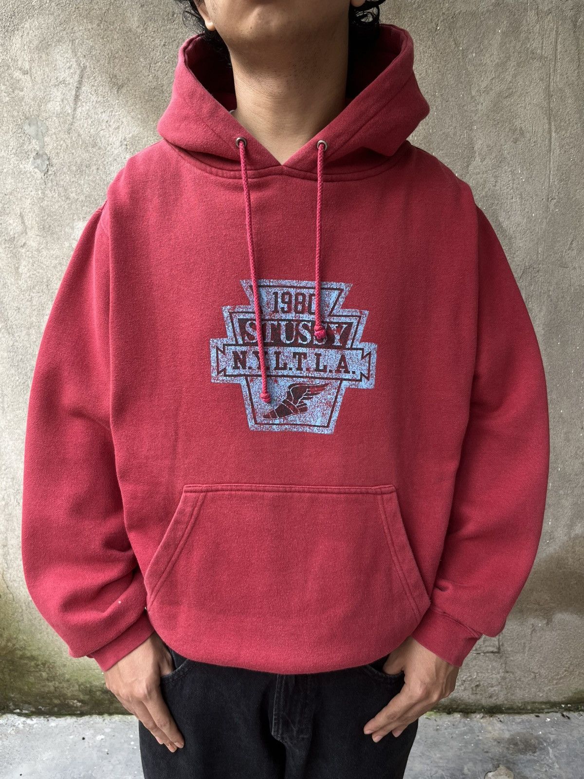 Stussy Vintage 1990s stussy hoodie nyltla Size US M / EU 48-50 / 2 - 2 Thumbnail