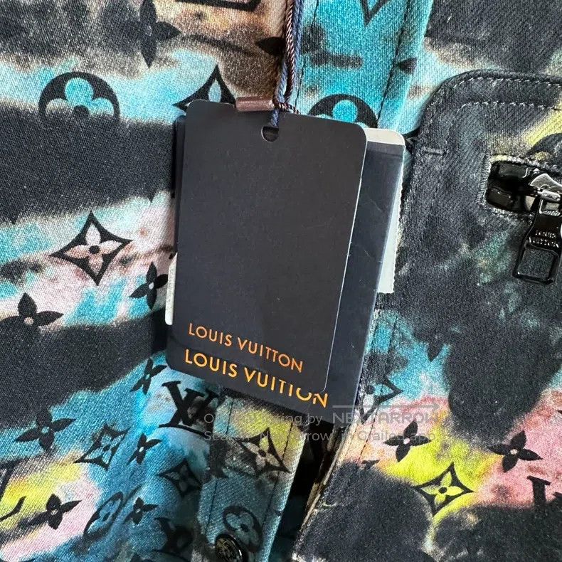 Louis Vuitton Louis Vuitton Laser presbyopic full print denim jacket Size US M / EU 48-50 / 2 - 4 Thumbnail