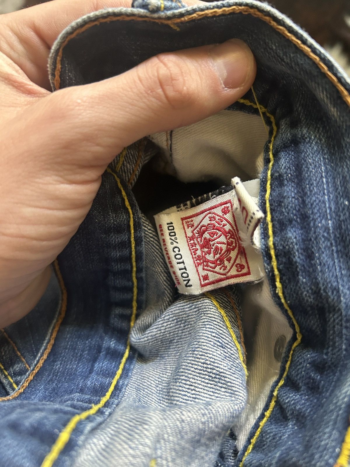Christian Audigier × Ed Hardy × JNCO rare evisu bonsai tree jorts Size US 40 / EU 56 - 6 Thumbnail