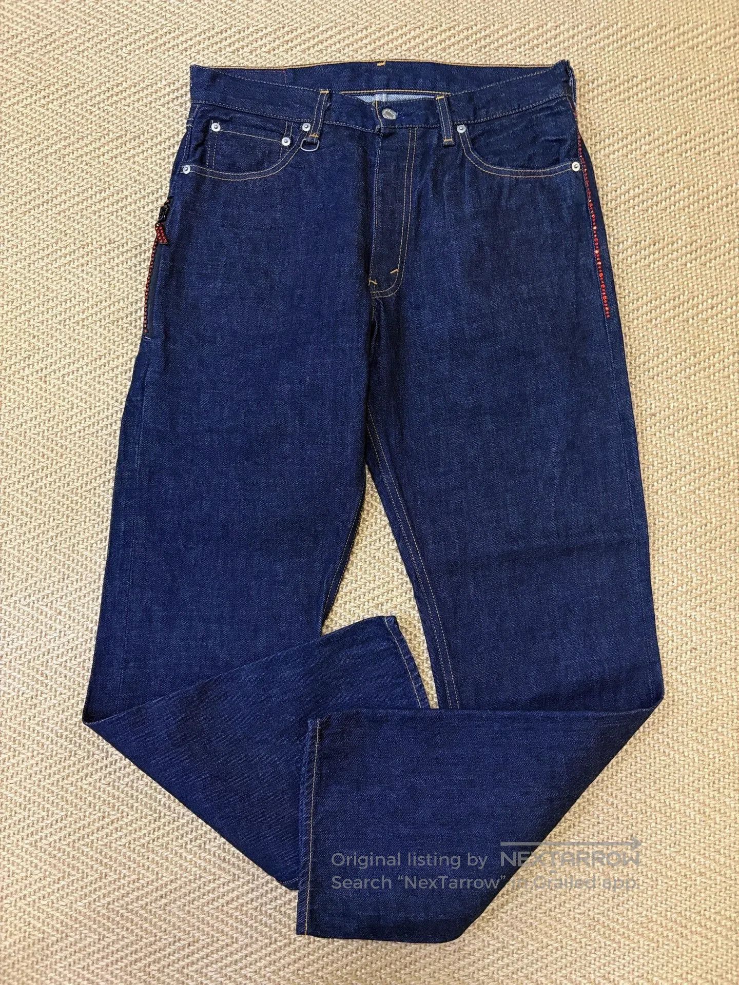 Levi's Levi's Fenom Disco Red Diamond Unwashed Jeans. Size US 26 / EU 42 - 2 Thumbnail