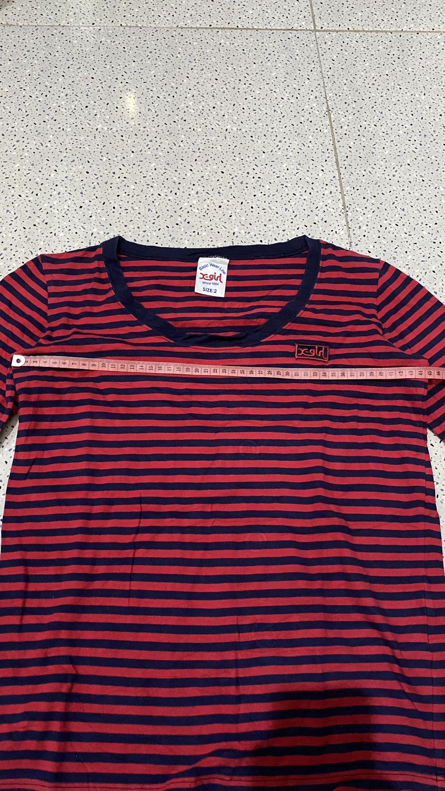 X-Girl X-Girl Japanese Brand Stripe Longsleeve Size S / US 4 / IT 40 - 13 Thumbnail
