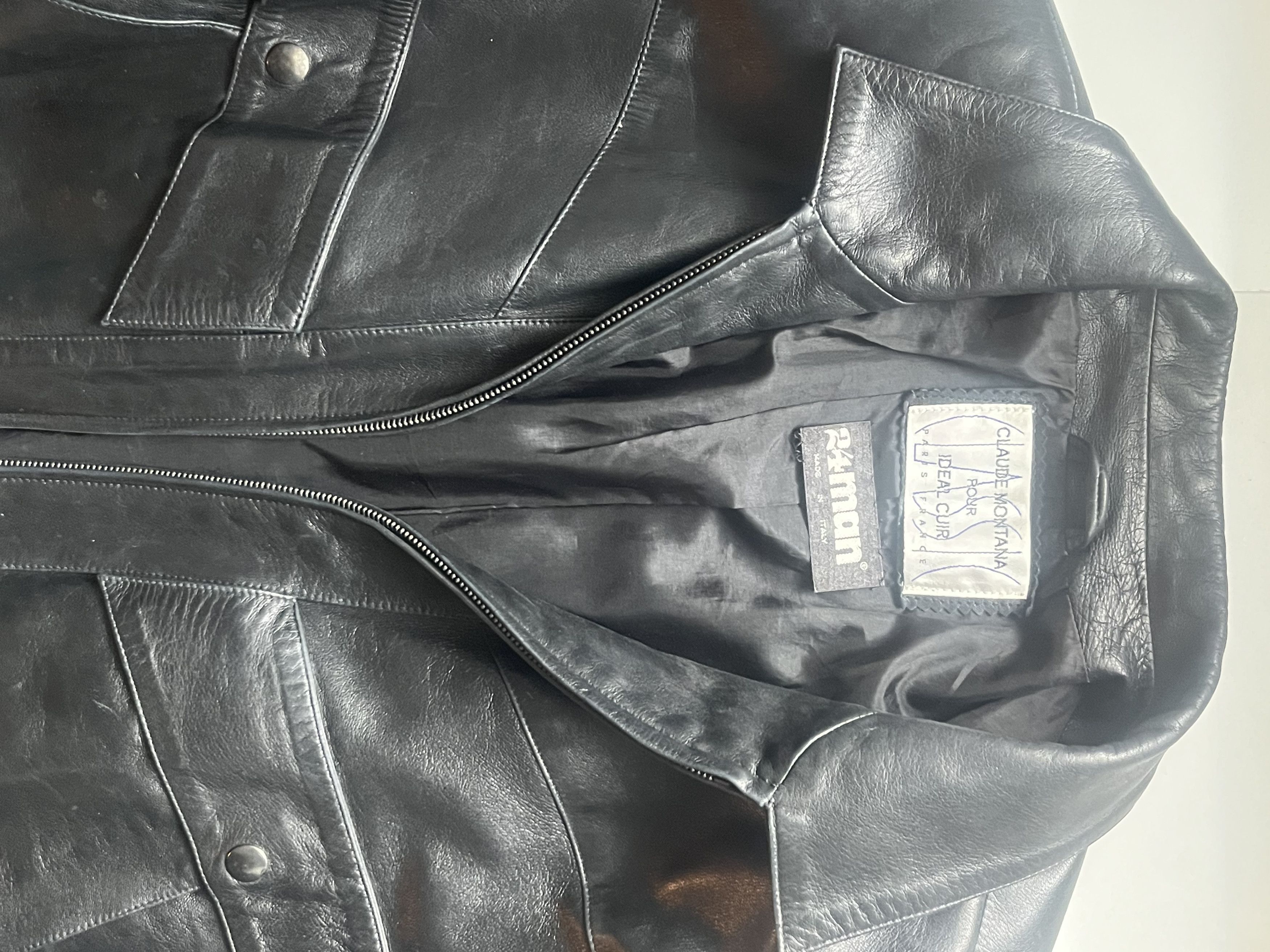 Claude Montana Claude Montana 80s Leather – 24Man – Ideal Cuir Size US L / EU 52-54 / 3 - 2 Thumbnail