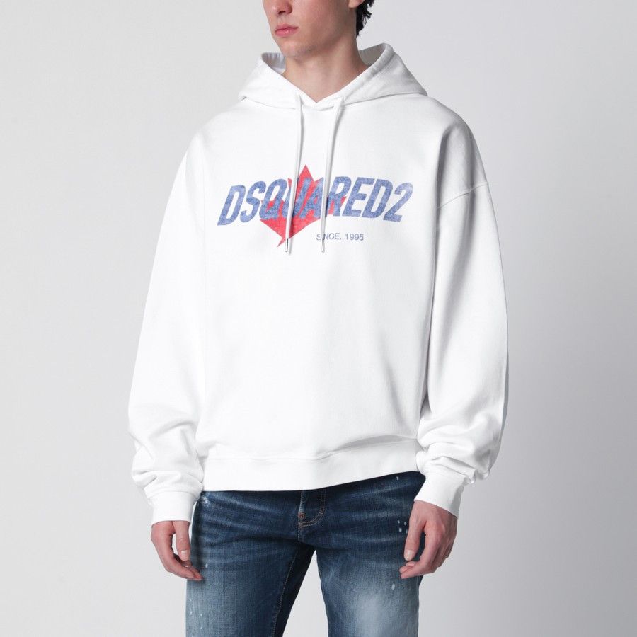 o1d2blof0226 Logo Print Sweatshirt in White