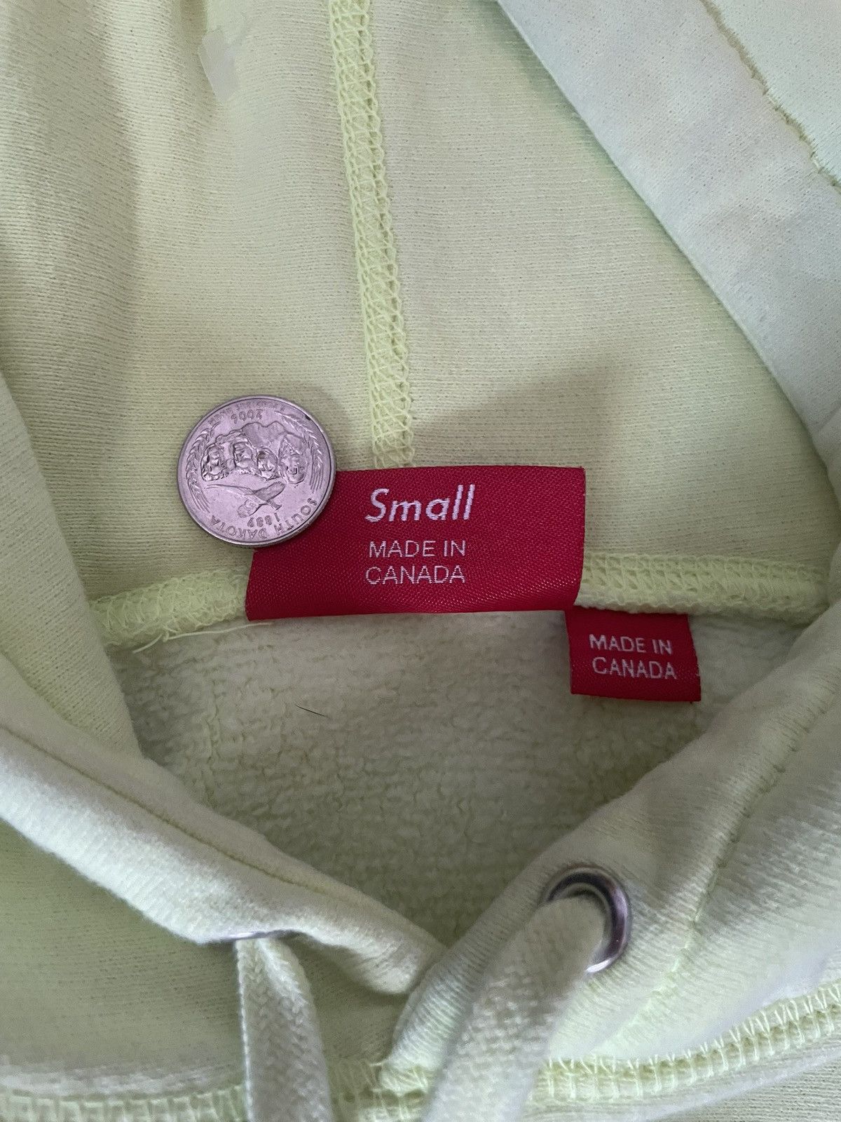 Supreme Supreme chenille hoodie Size US S / EU 44-46 / 1 - 3 Thumbnail
