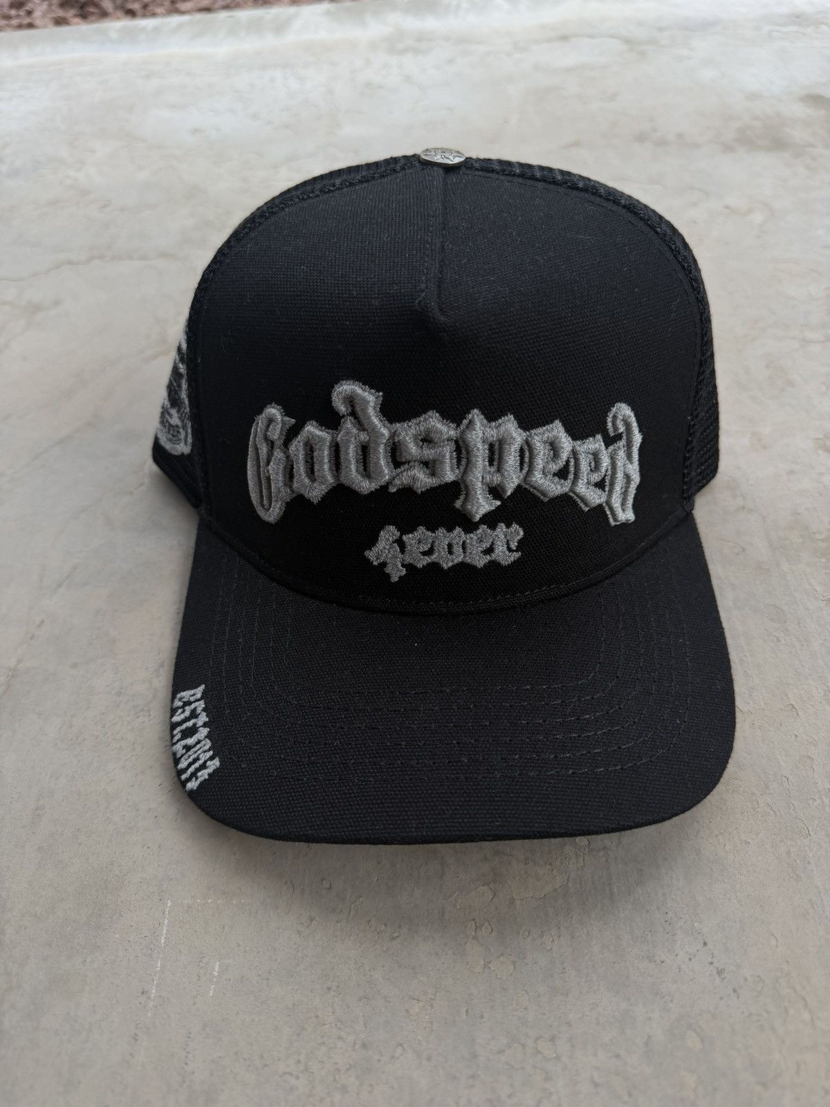 Godspeed Godspeed GS Forever Trucker Hat – Black / 3M Reflective Size ONE SIZE - 2 Thumbnail
