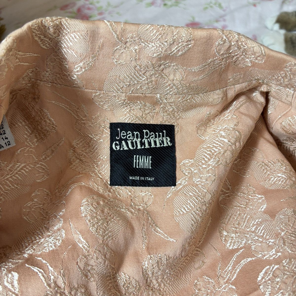 Jean Paul Gaultier Vintage runway spring 2004 JPG blazer and skirt set Size XL / US 12-14 / IT 48-50 - 8 Thumbnail