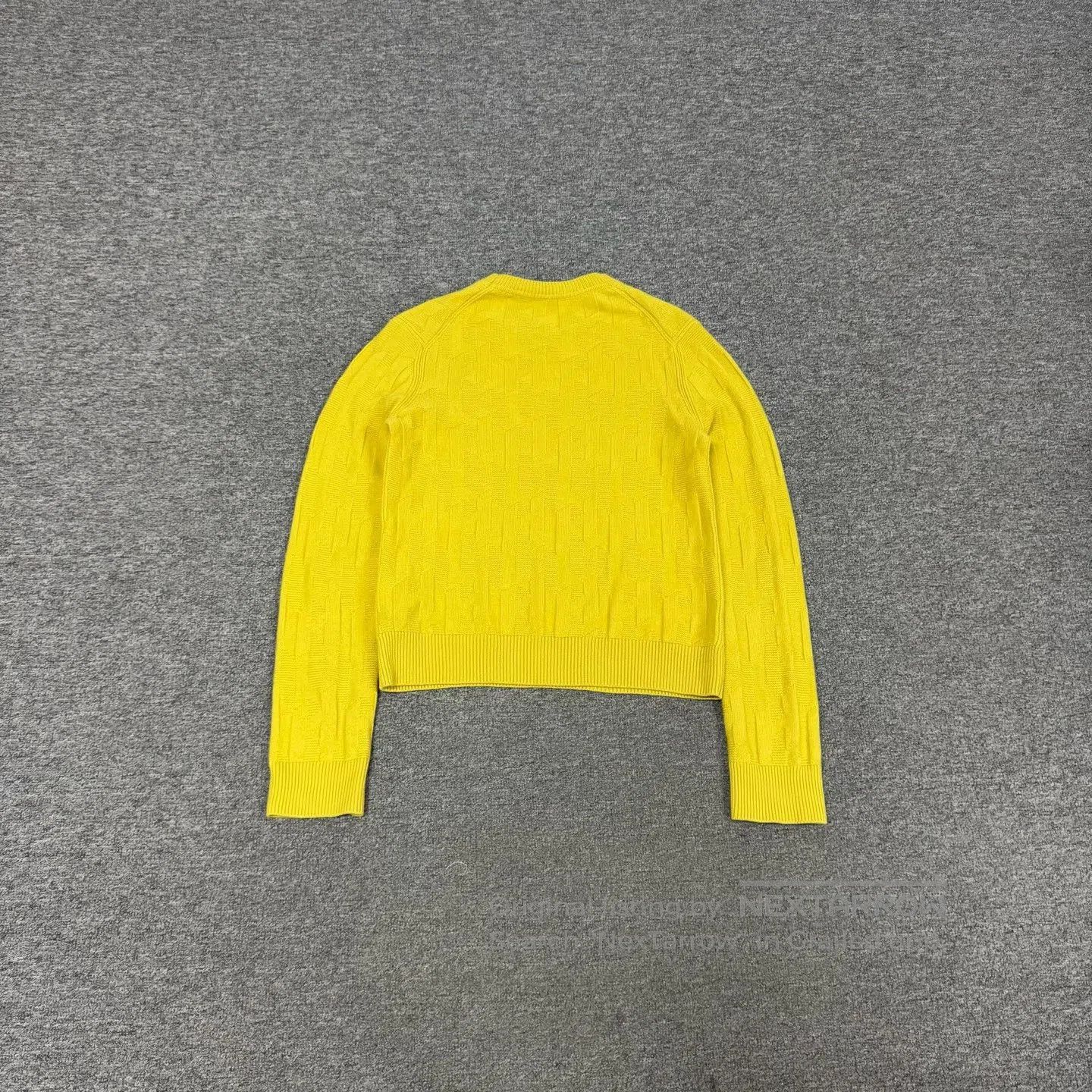 Hermes Hermes Large H-pattern jacquard round-neck knit sweater| Size L / US 10 / IT 46 - 2 Thumbnail