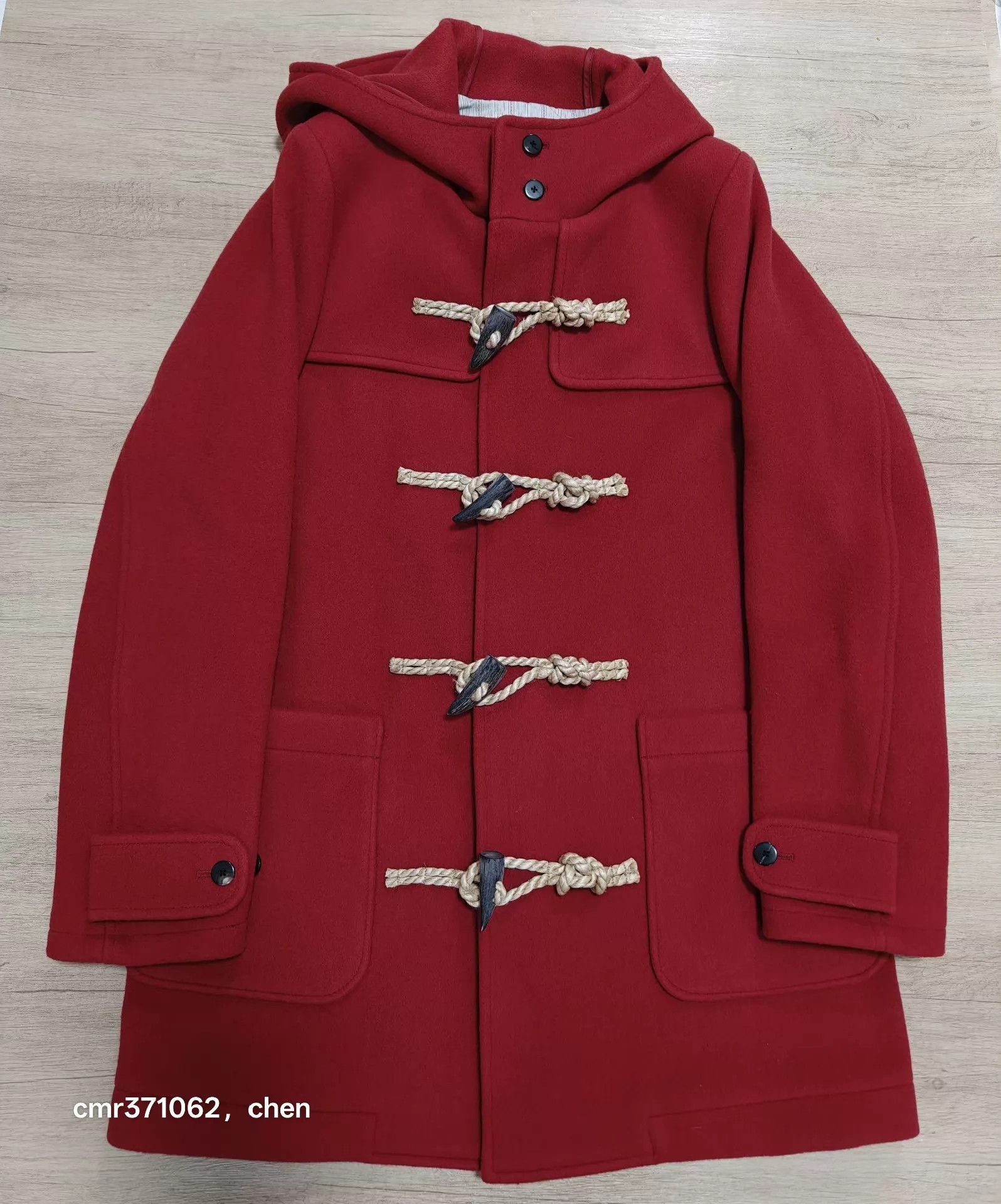 Visvim visvim 16AW Commodore Coat Melton Wool Red Size 2 Size US M / EU 48-50 / 2 - 1 Thumbnail