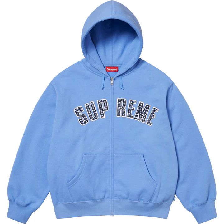 Champion × Supreme Supreme Champion Zip Up Hooded Sweatshirt | Grailed