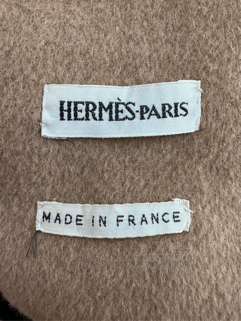Hermes Hermes Margiela Era Double-Faced Cashmere and Camel Hair B Size XS / US 0-2 / IT 36-38 - 8 Thumbnail