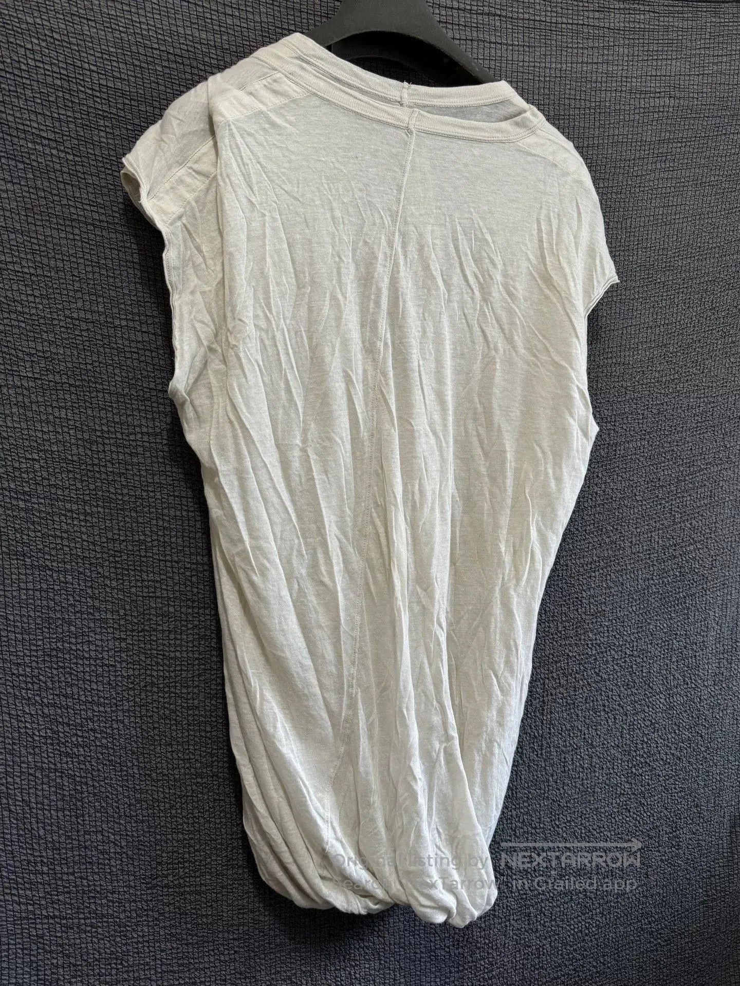 Rick Owens Rick Owens Double Layer V-Neck Tank. Size XS / US 0-2 / IT 36-38 - 4 Thumbnail