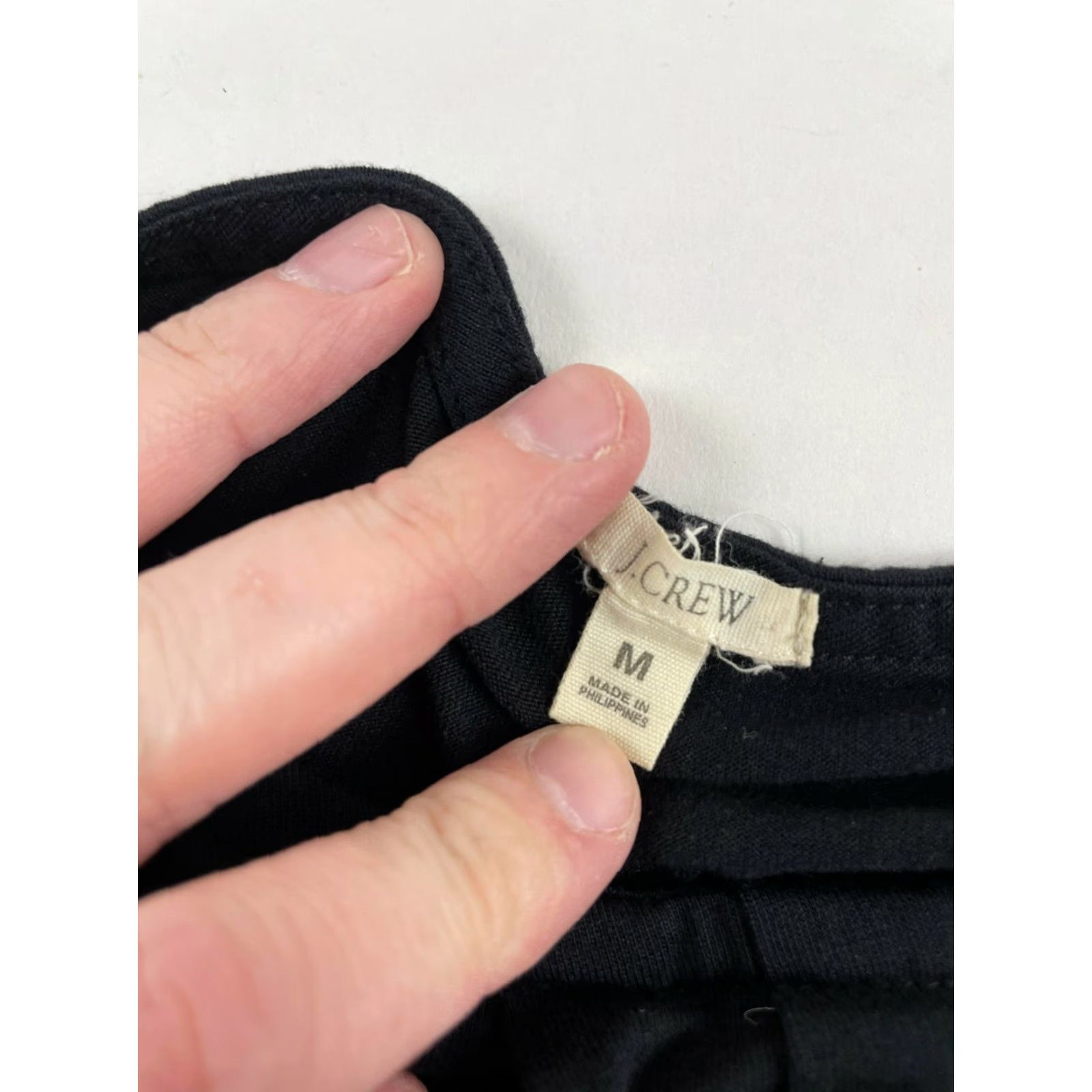J.Crew **J.CREW Women's Size Medium Black Pleated Silk Blend Tank** User: J.CREW Women's Size Medium Black Pleated Silk Blend Tank Size M / US 6-8 / IT 42-44 - 6 Thumbnail