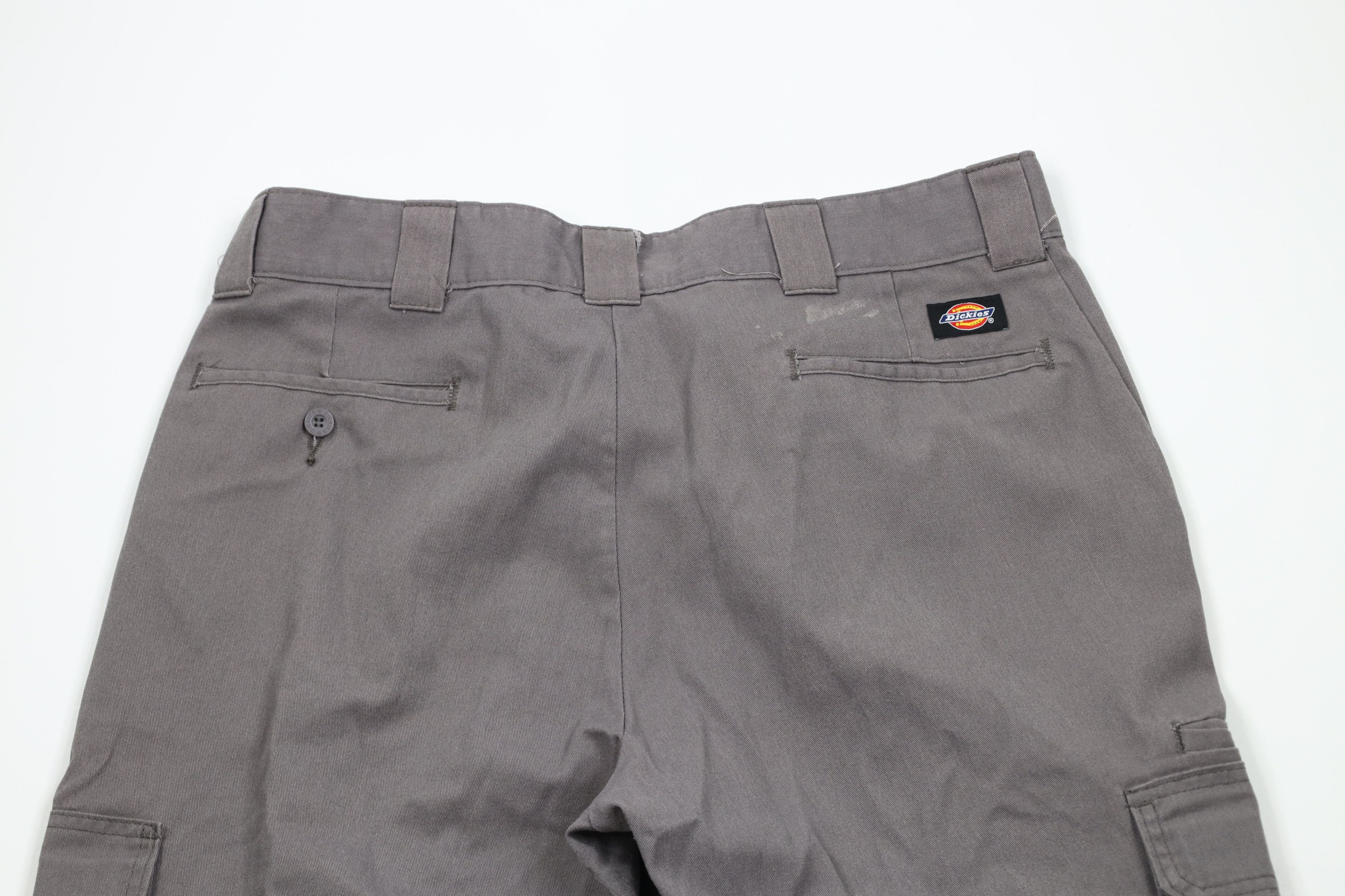 Dickies × Vintage Vintage Y2K Dickies Relaxed Straight Leg Cargo Pants Gray Size US 38 / EU 54 - 11 Thumbnail