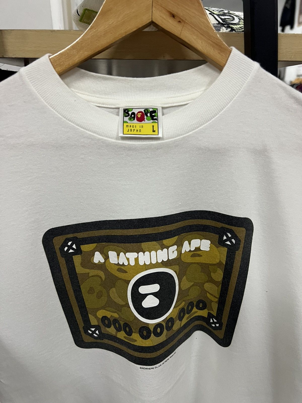 Bape Bape A bathing Ape Gold Card Size US L / EU 52-54 / 3 - 2 Thumbnail