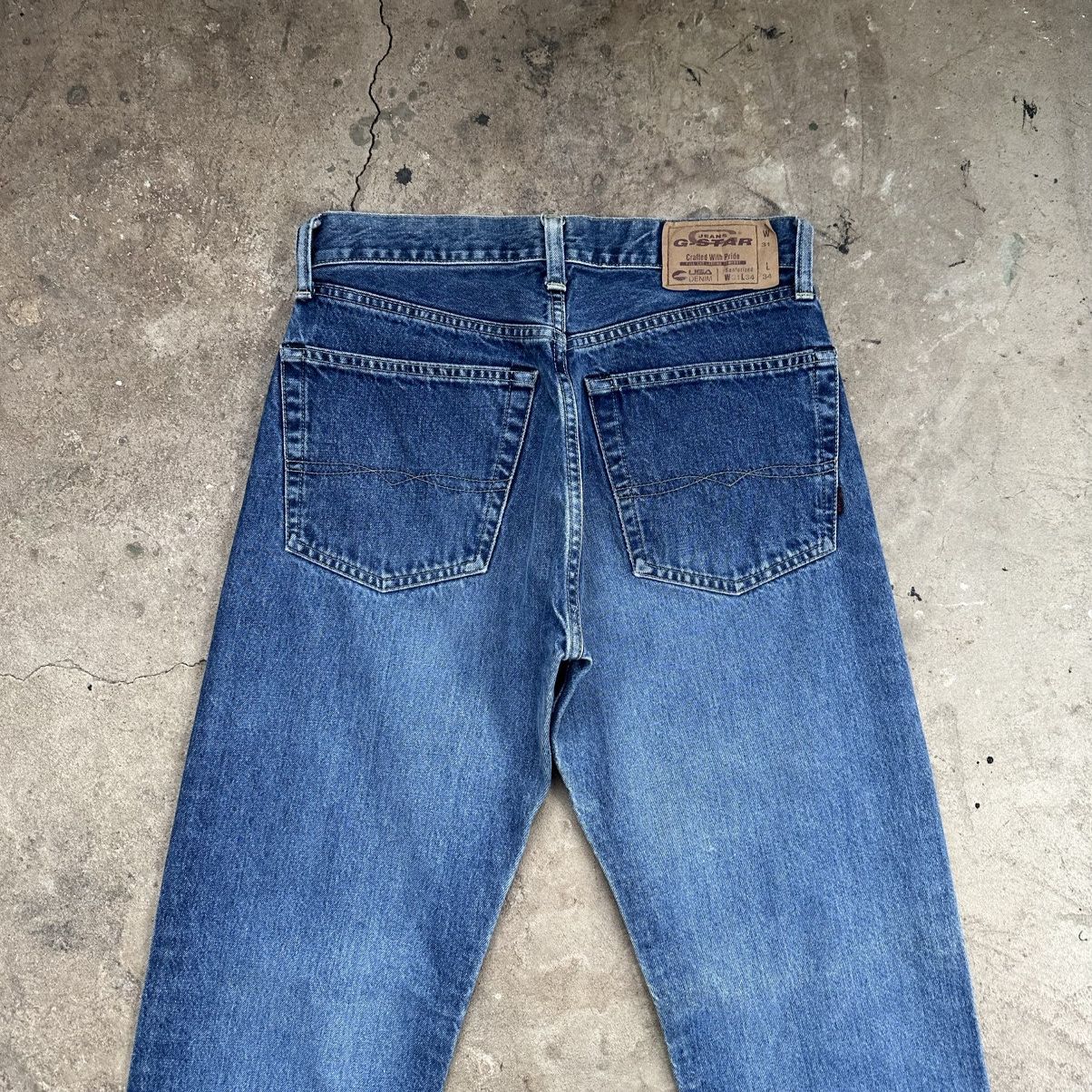 G-Star GSTAR DENIM USA bootcut sanforized vintage Y2K Size US 31 - 2 Thumbnail
