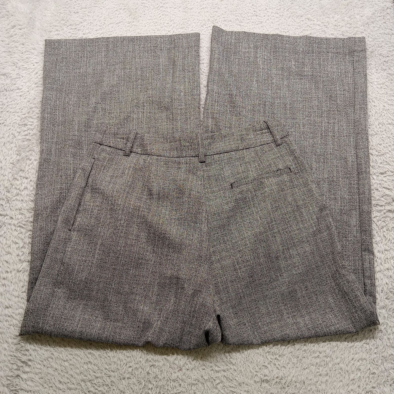 Worthington Worthington Dress Pants 8P (30 X 30) Women's Business Gray Size 30" / US 8 / IT 44 - 4 Thumbnail