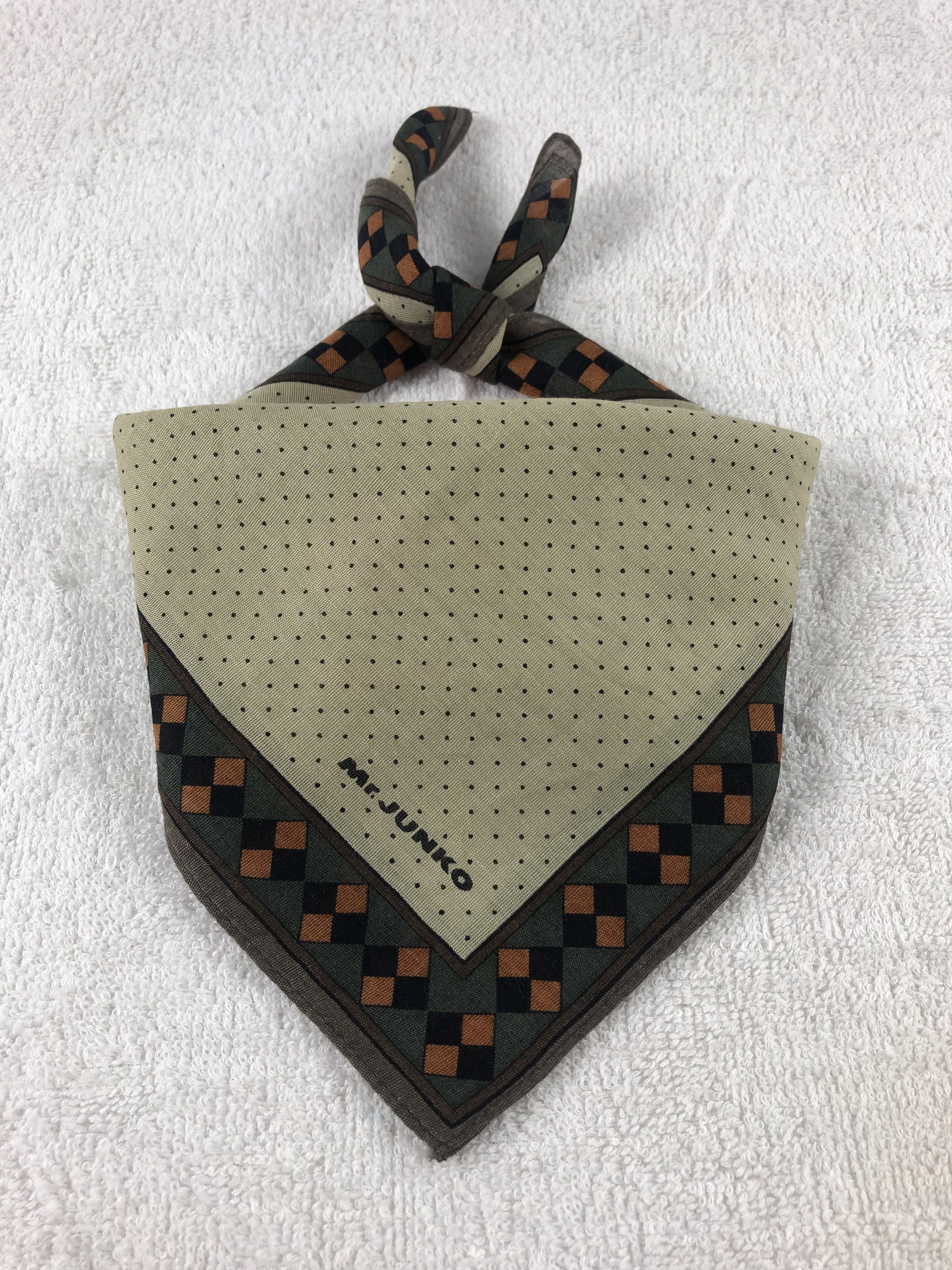 Japanese Brand × Mr. Junko × Vintage Mr. Junko Handkerchief / Bandana / Neckerchief Size ONE SIZE - 1 Thumbnail