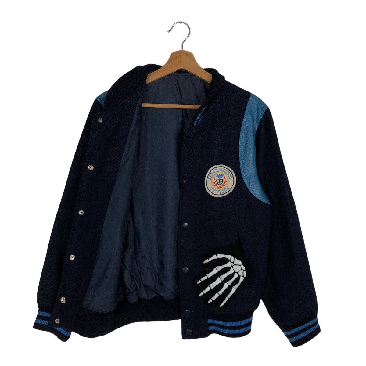 Japanese Brand VINTAGE VARSITY JACKET SAN FRANCISCO NEWYORK BIG LOGO Size US M / EU 48-50 / 2 - 8 Thumbnail